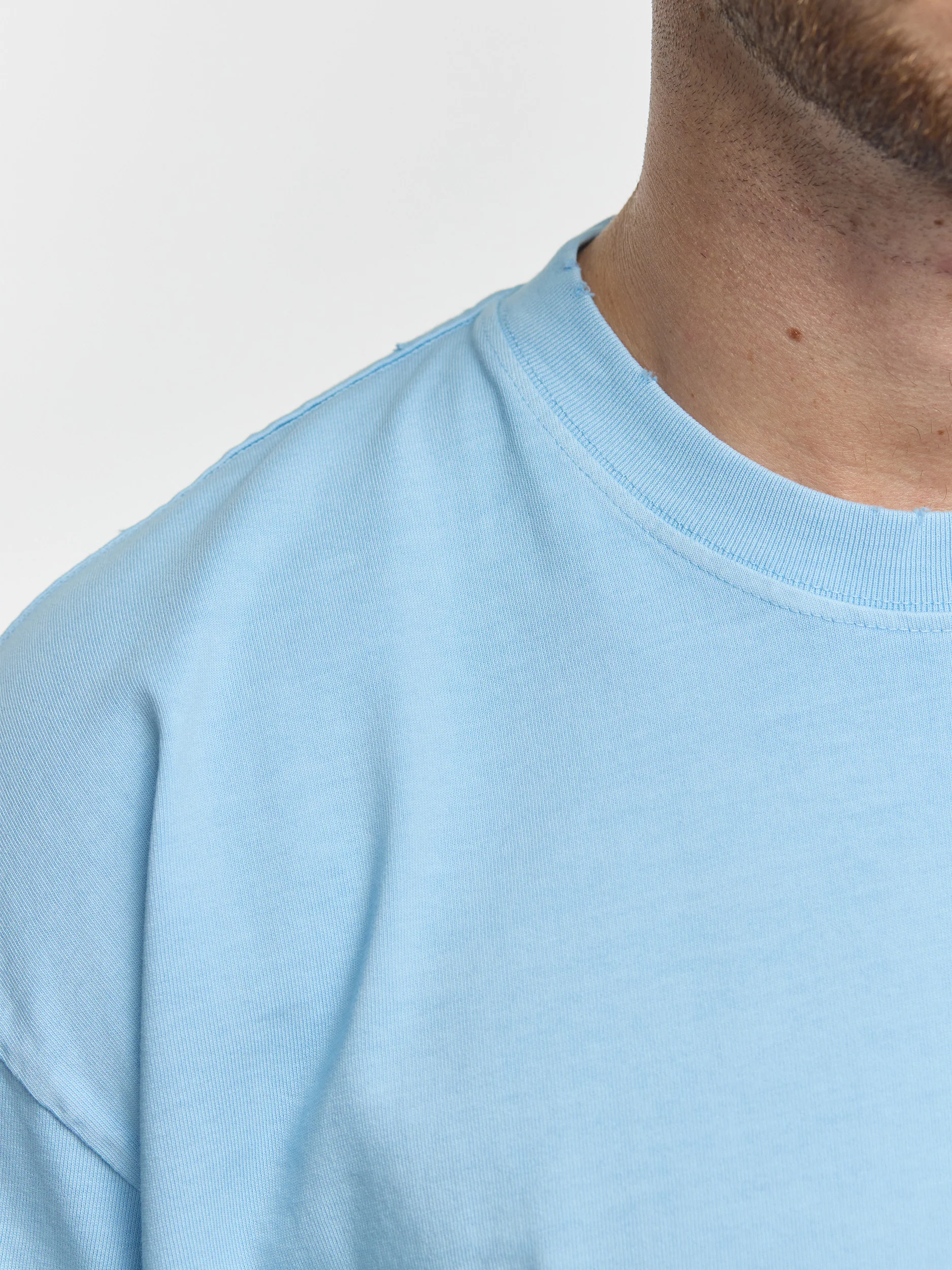 CREW Milano Oversize Set T-Shirt/Pants Blue - Image 3