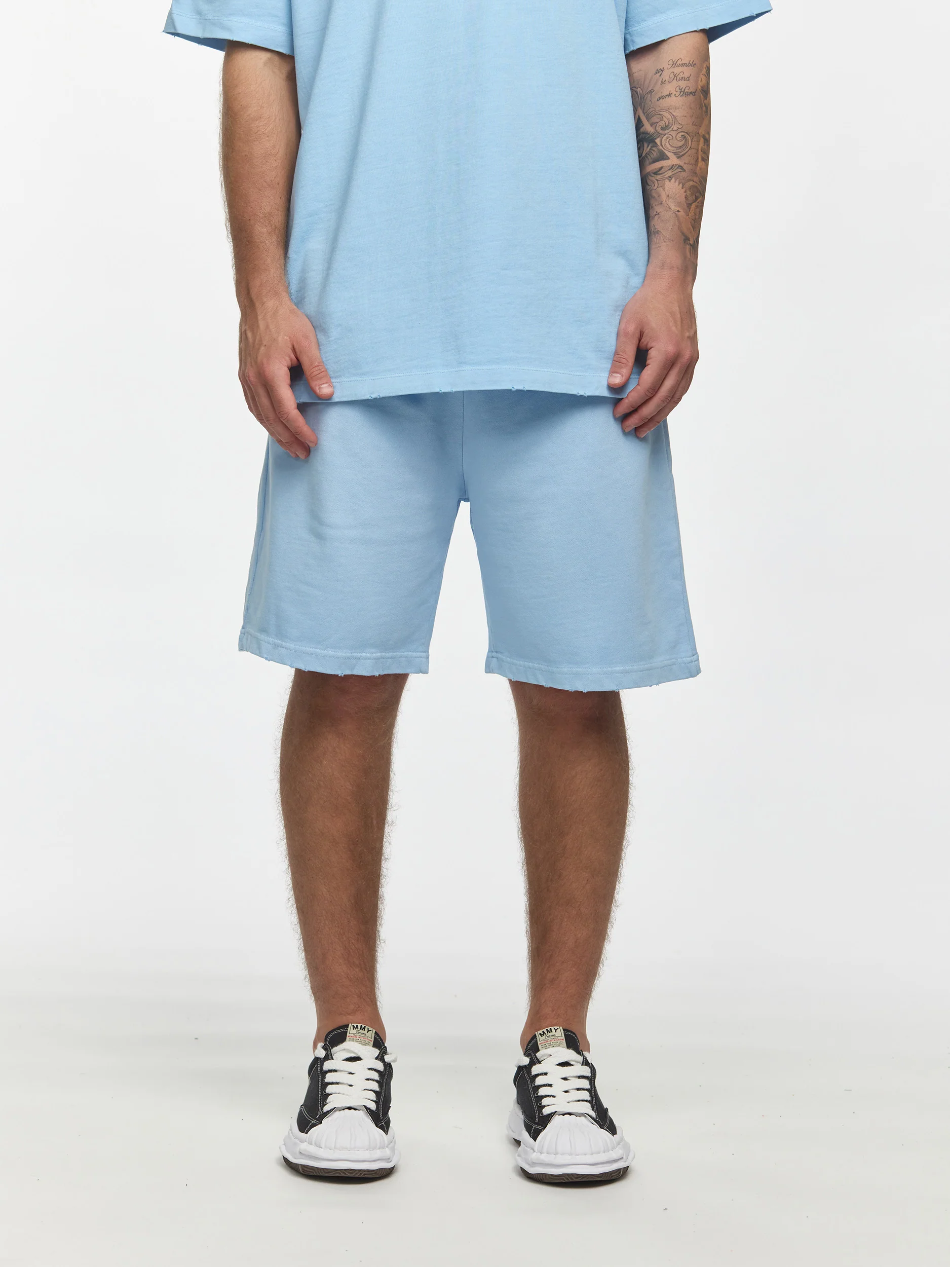 CREW Milano Oversize Set T-Shirt/Pants Blue - Image 4