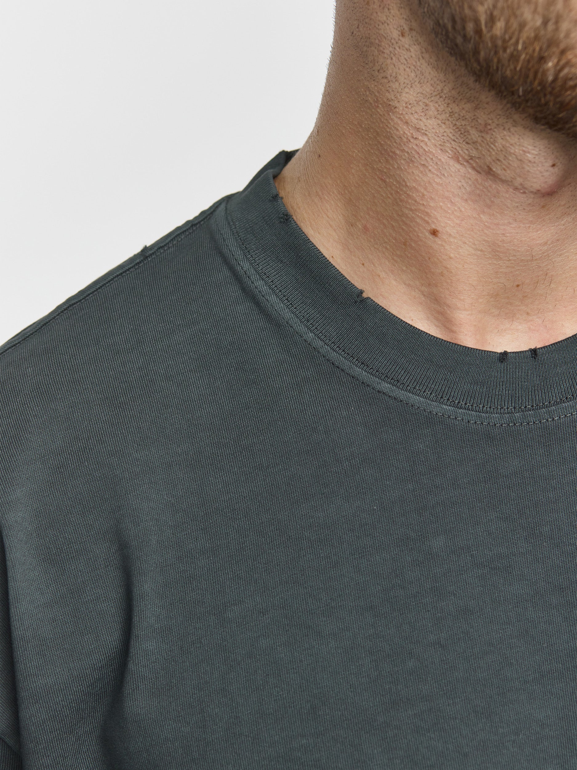 CREW Milano Oversize Set T-Shirt/Pants Dark Grey - Image 3