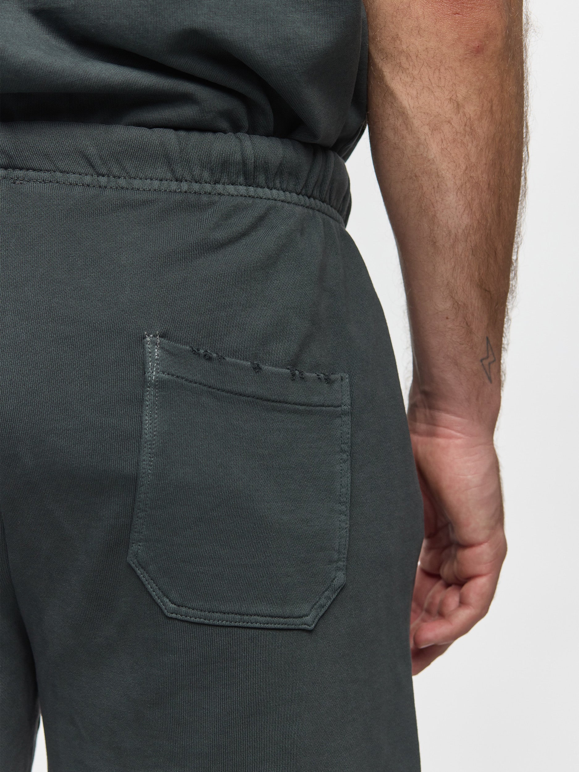CREW Milano Oversize Set T-Shirt/Pants Dark Grey - Image 7