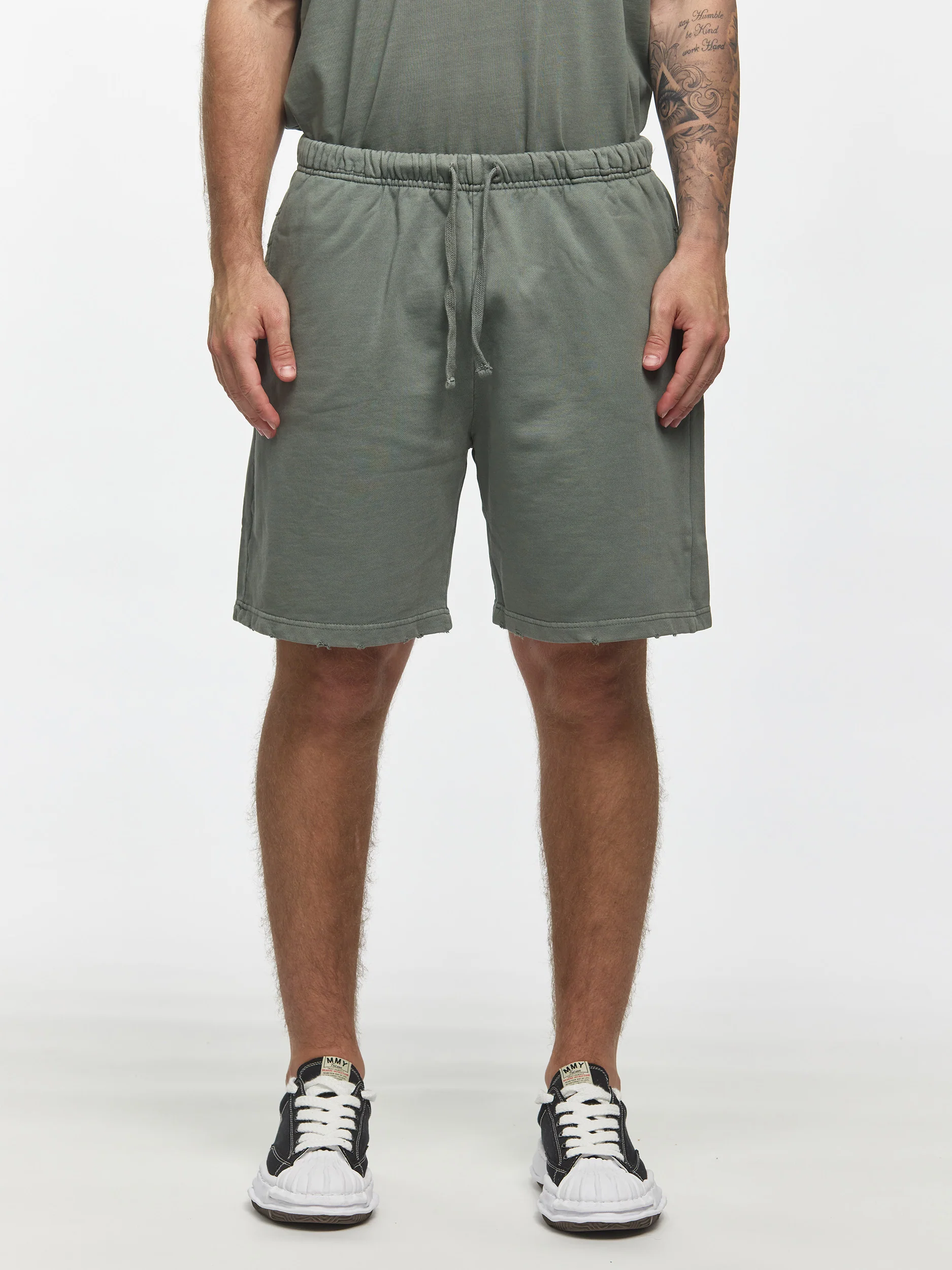 CREW Milano Oversize Set T-Shirt/Pants Green Khaki - Image 5