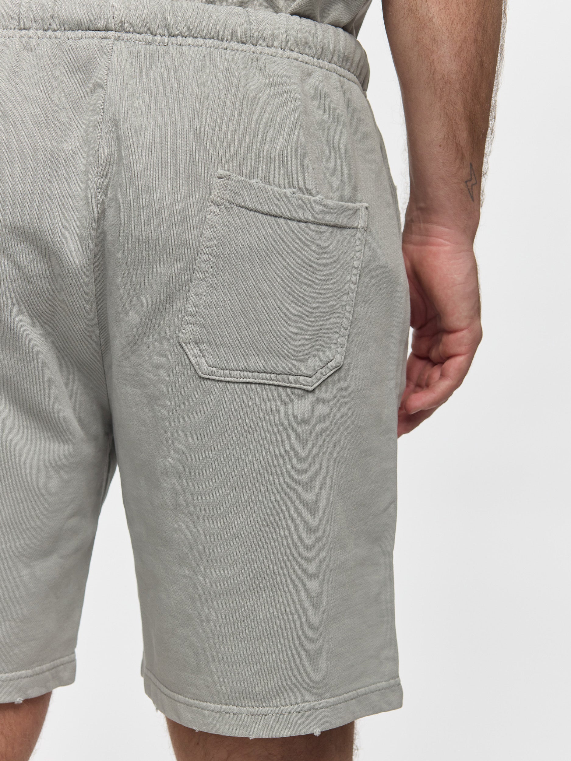 CREW Milano Oversize Set T-Shirt/Pants Light Grey - Image 7