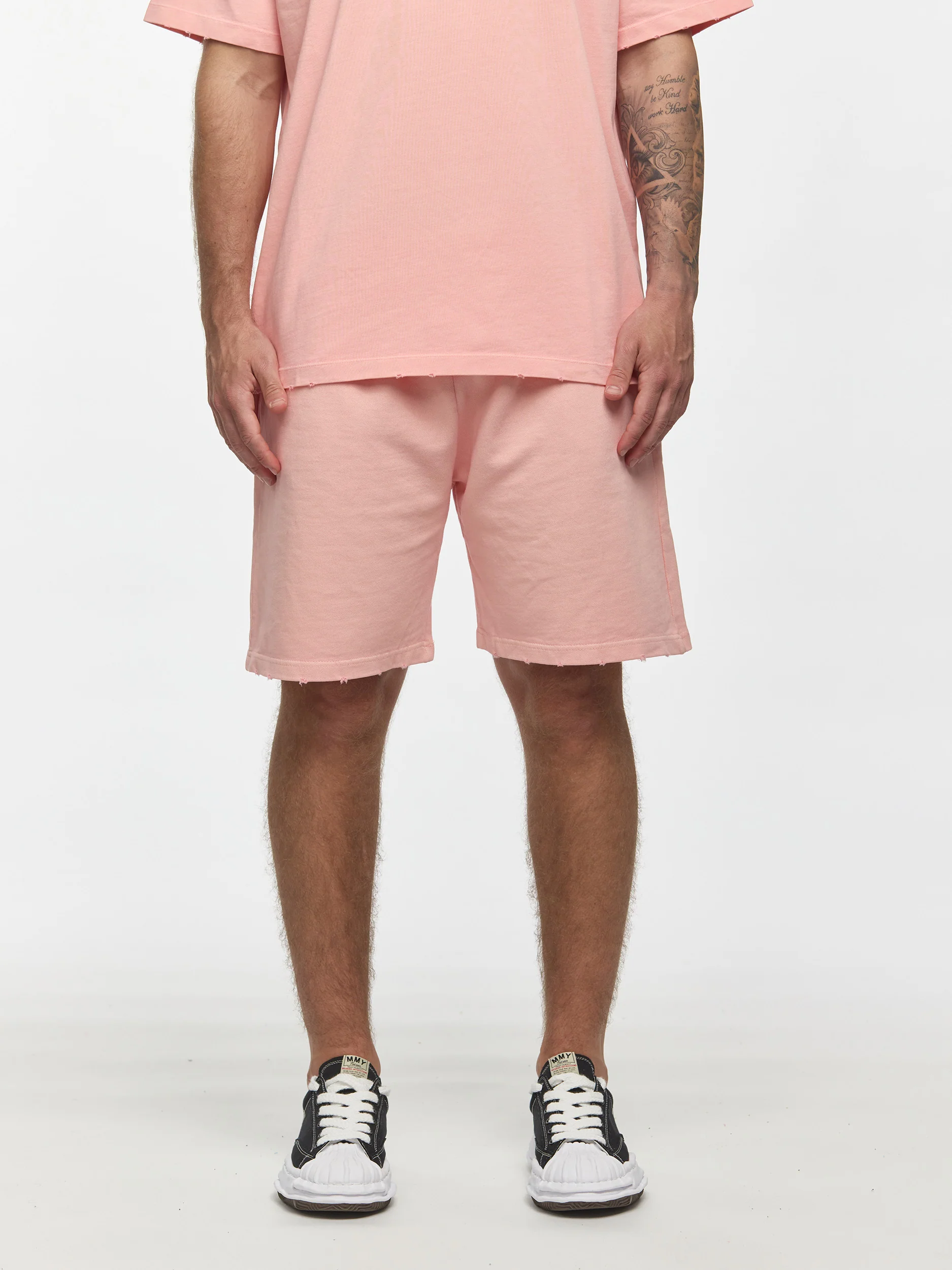 CREW Milano Oversize Set T-Shirt/Pants Peach - Image 4