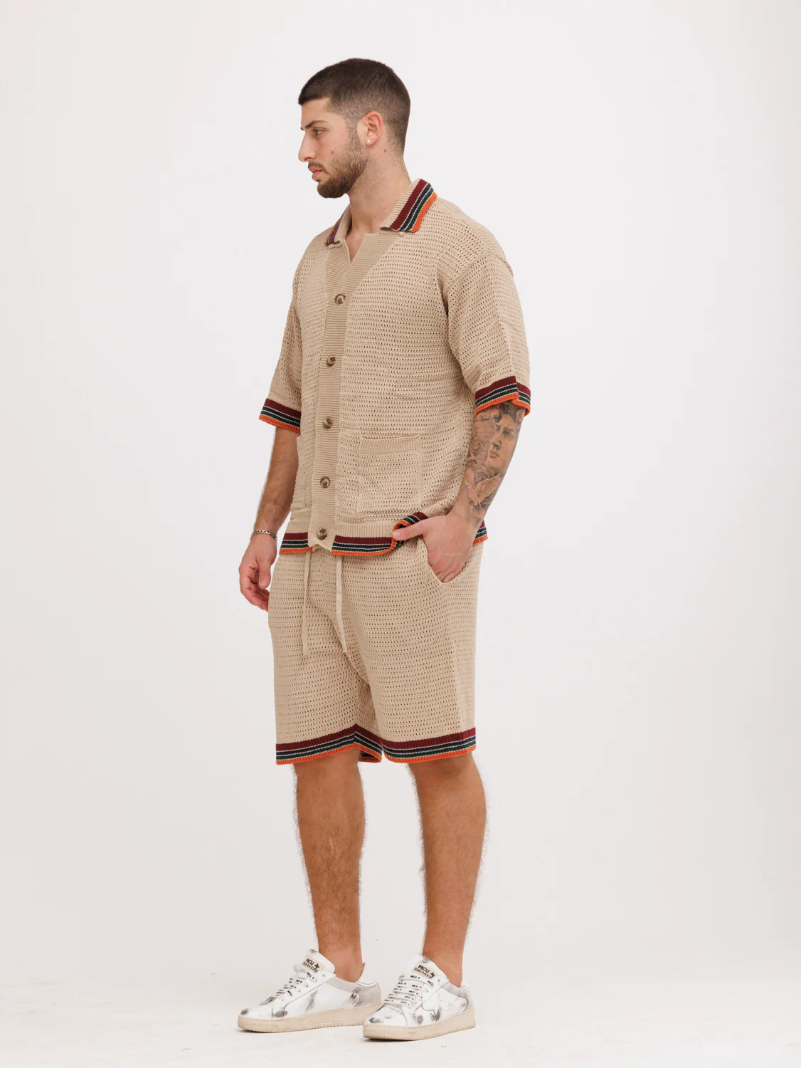 CREW Milano Oversize Shirt Knitwear - Image 3