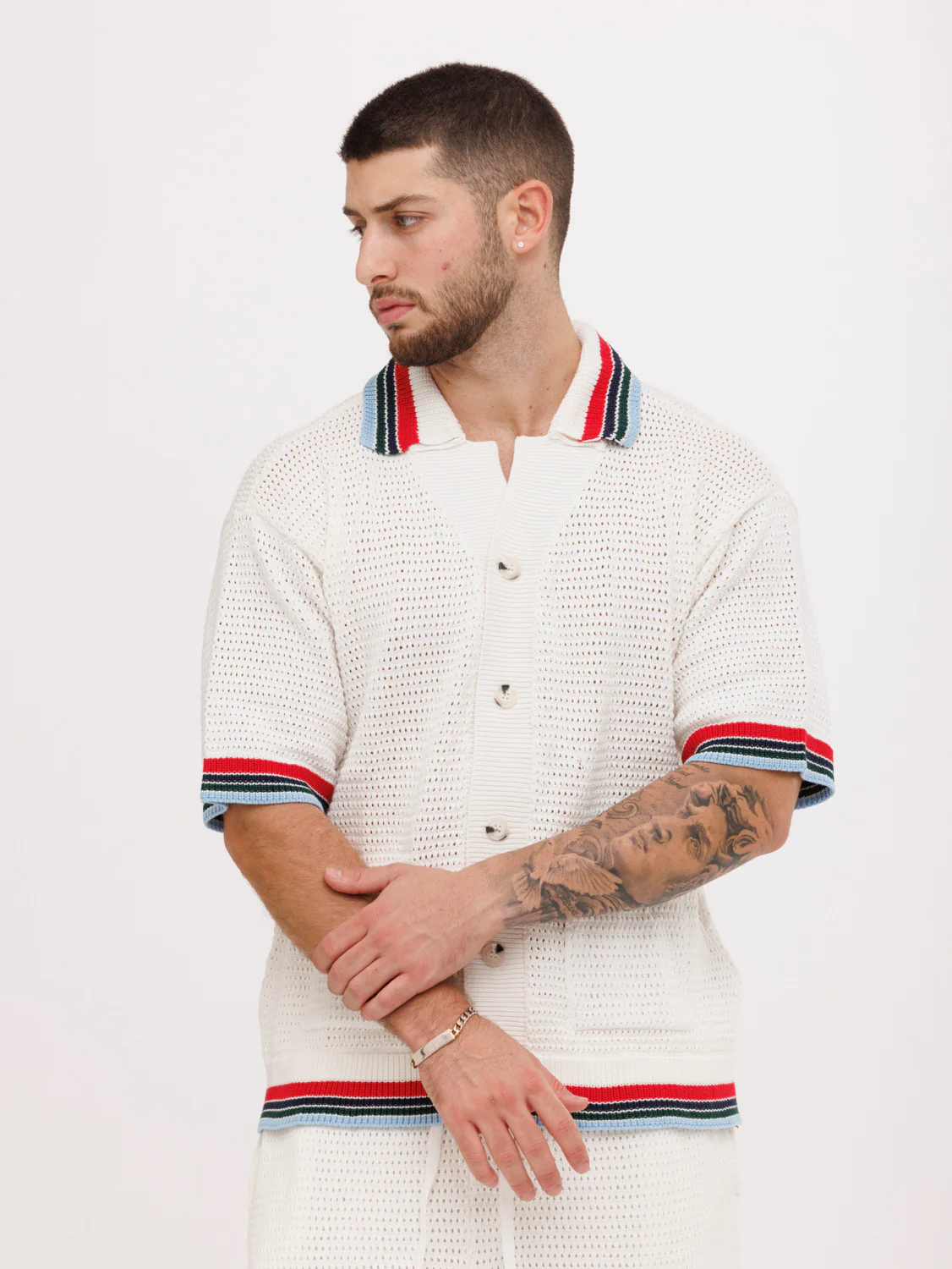 CREW Milano Oversize Shirt Knitwear - Image 3