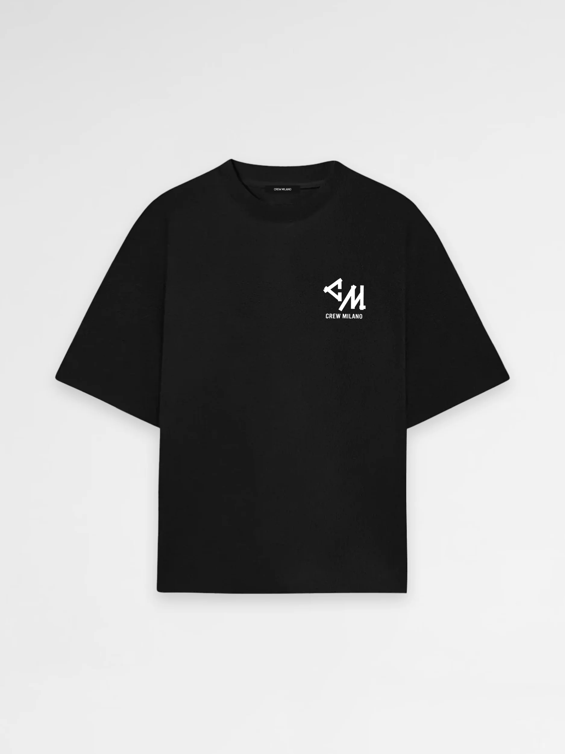 CREW Milano Oversized T-Shirt Logo Print - Image 5