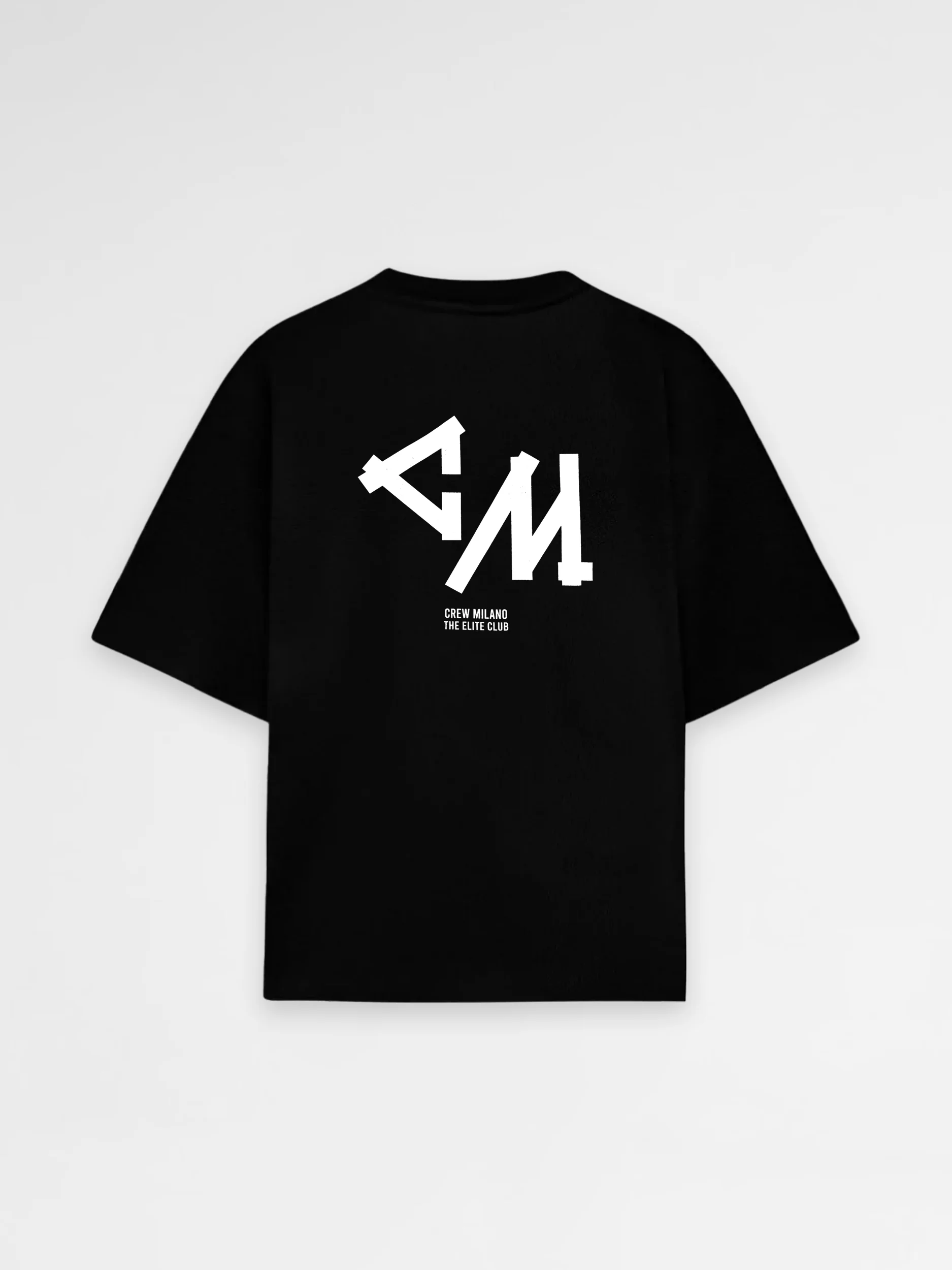 CREW Milano Oversized T-Shirt Logo Print - Image 6