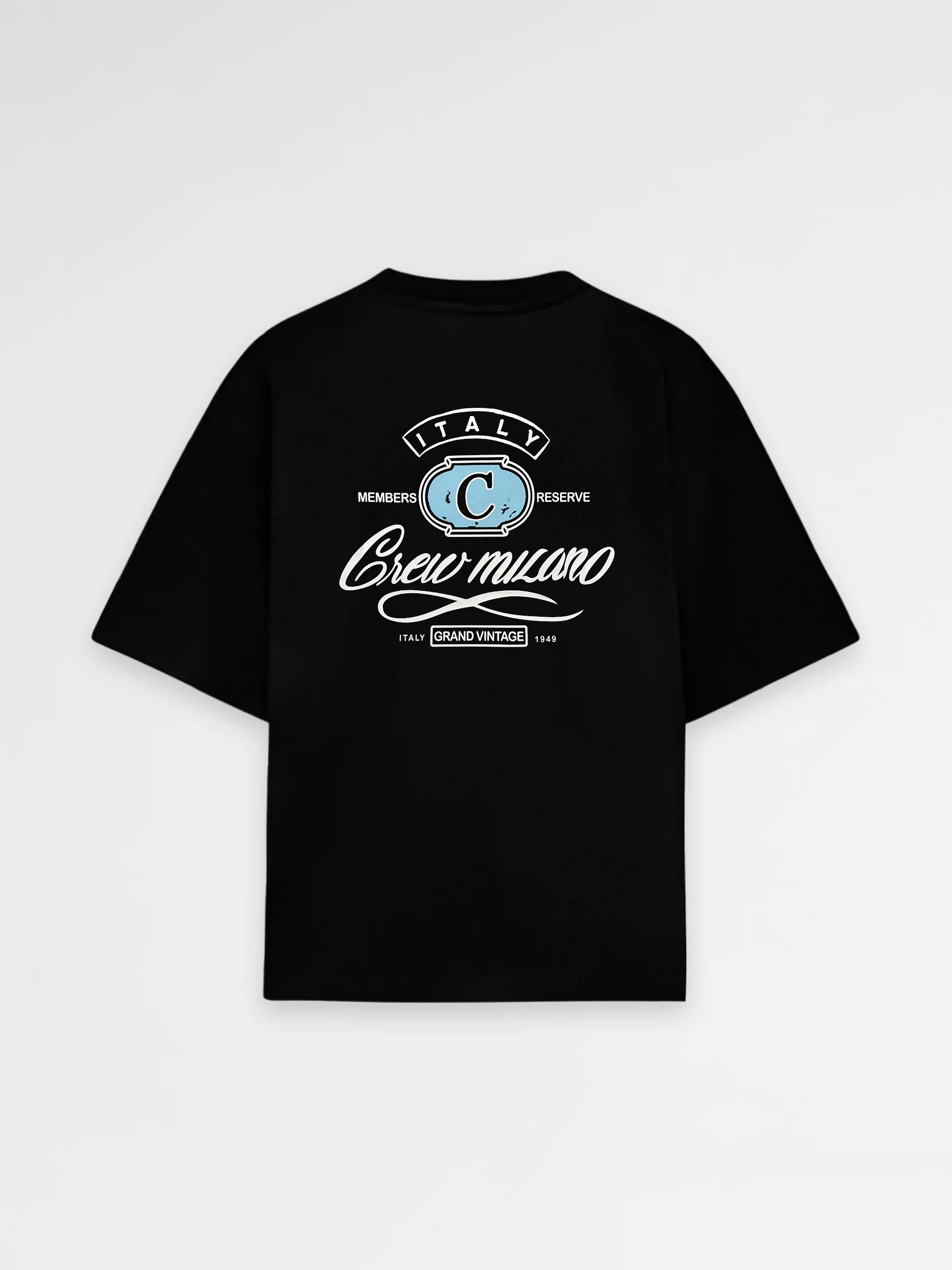 CREW Milano Oversized T-Shirt Logo Print - Image 5