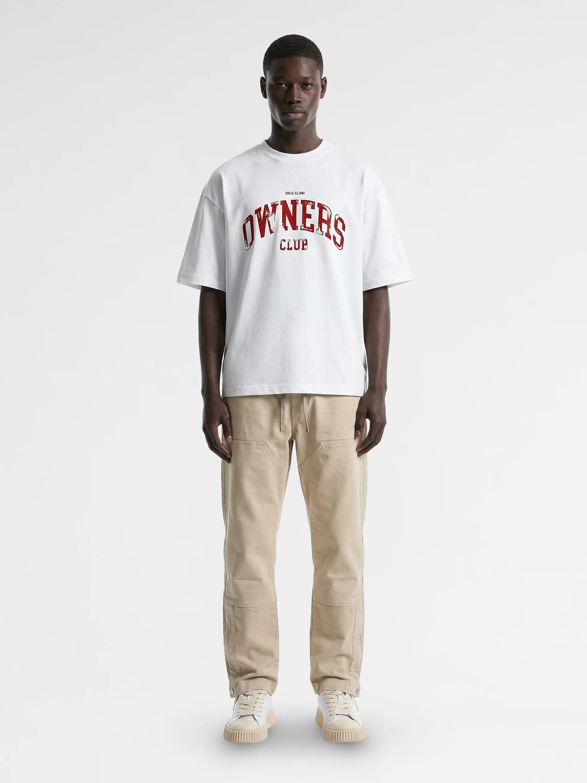 CREW Milano Oversized T-Shirt Logo Print - Image 3