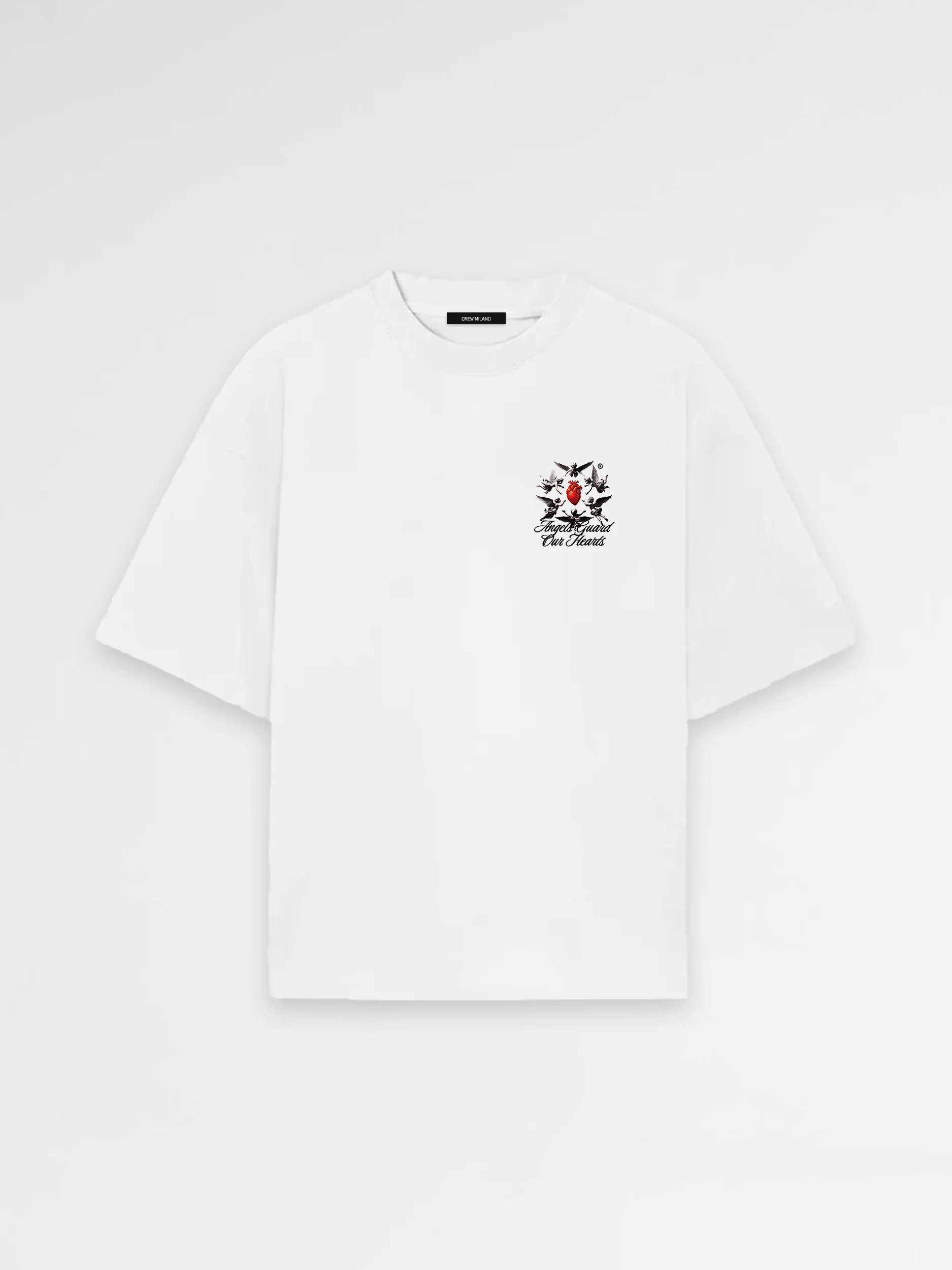 CREW Milano Oversized T-Shirt Logo Print - Image 5