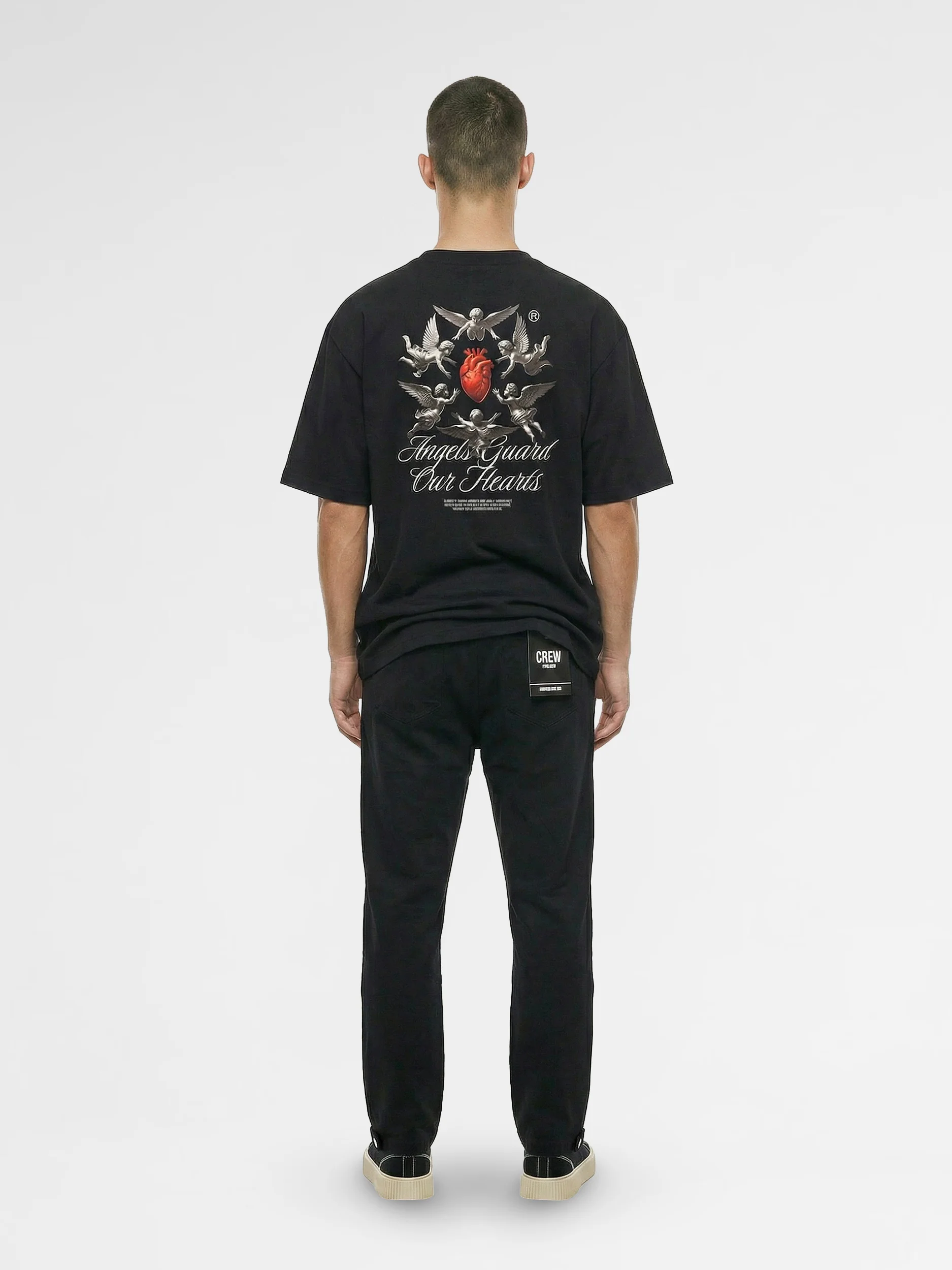 CREW Milano Oversized T-Shirt Logo Print - Image 2