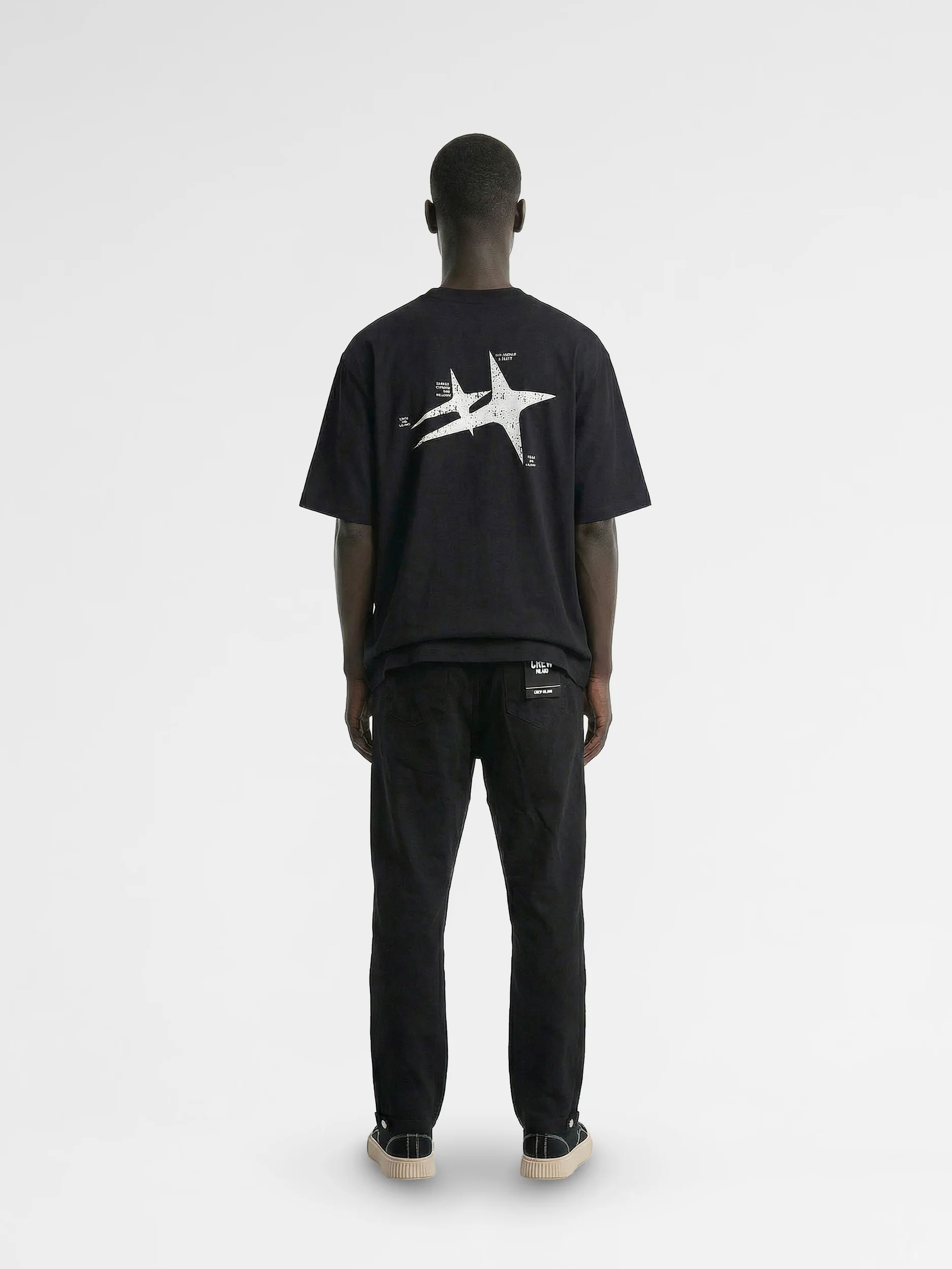 CREW Milano Oversized T-Shirt Logo Print - Image 2