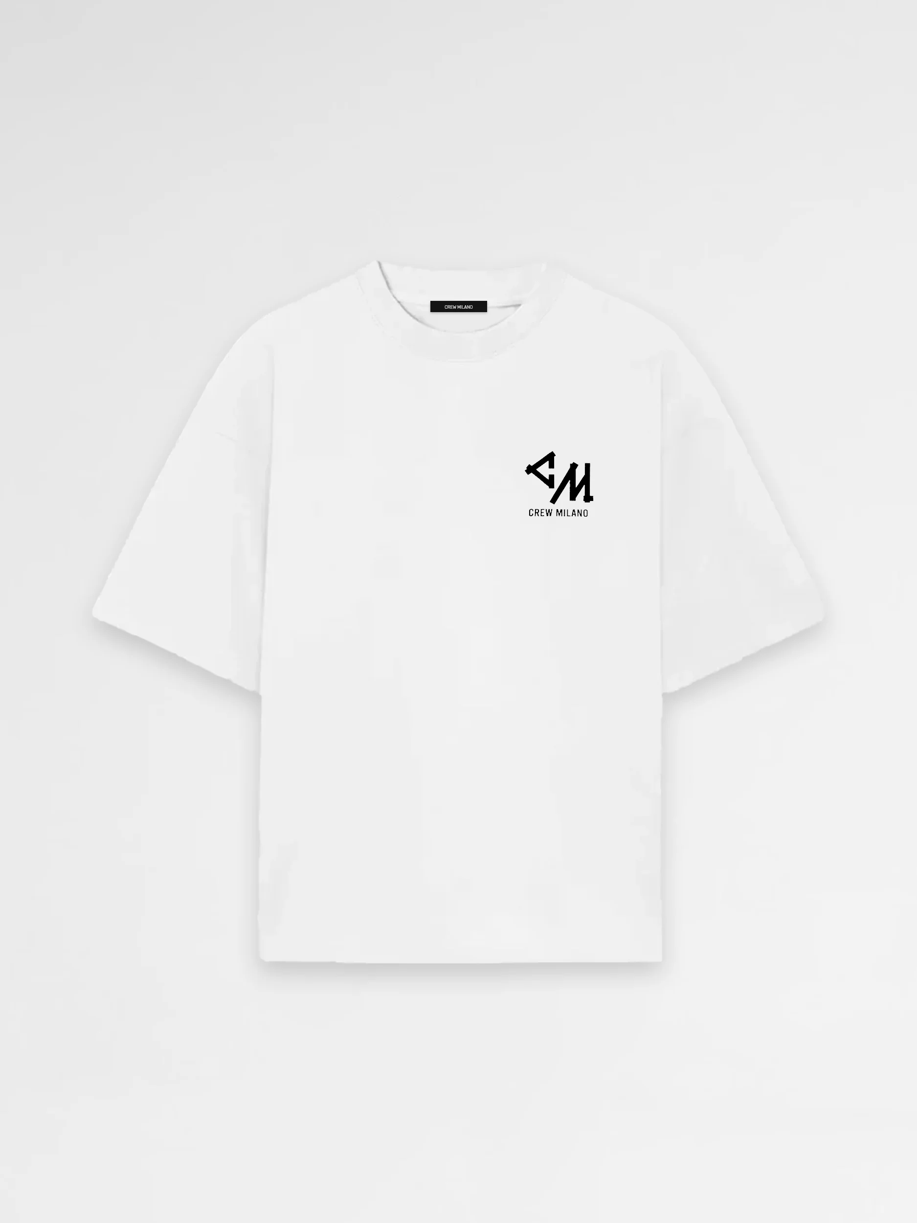 CREW Milano Oversized T-Shirt Logo Print - Image 4