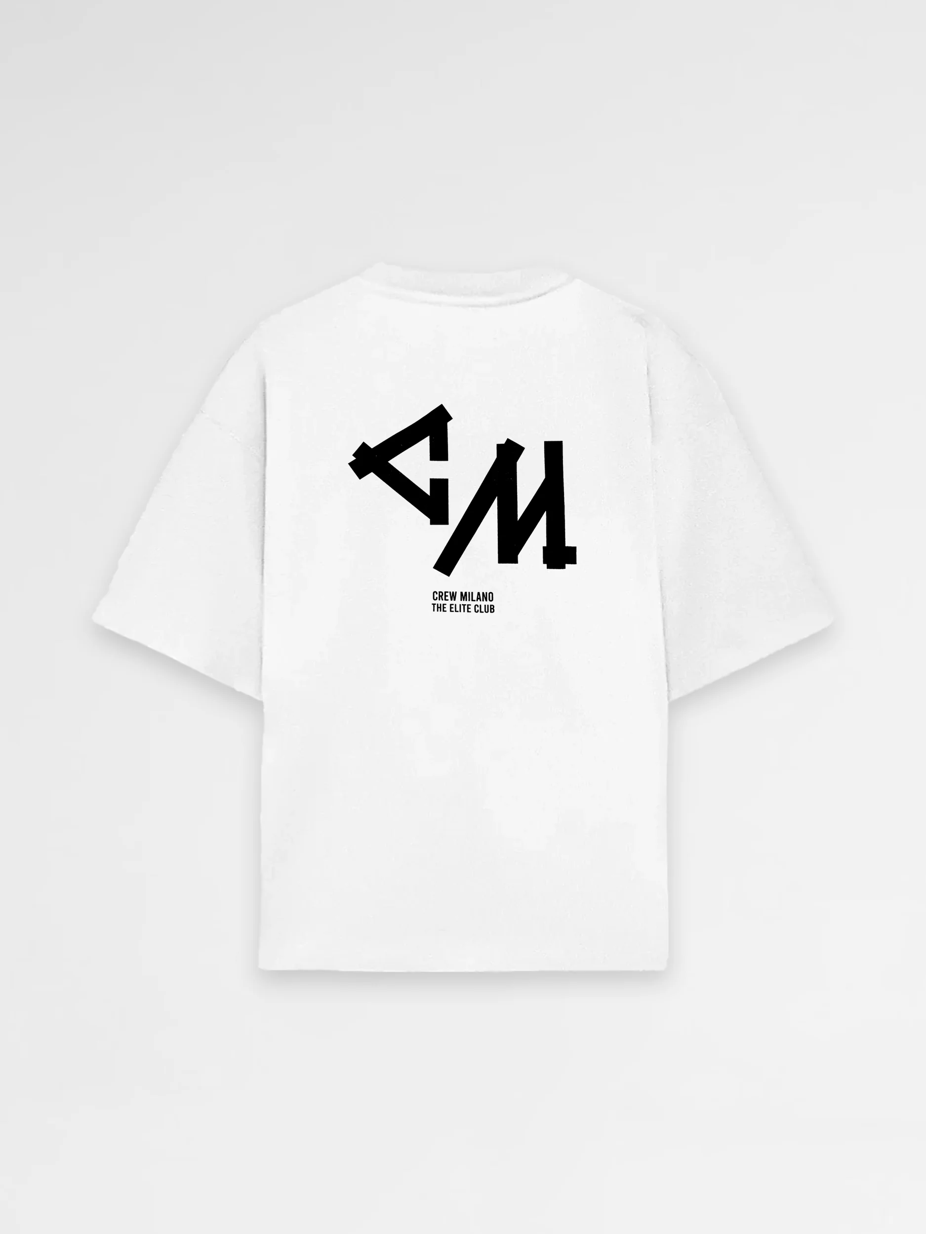 CREW Milano Oversized T-Shirt Logo Print - Image 5