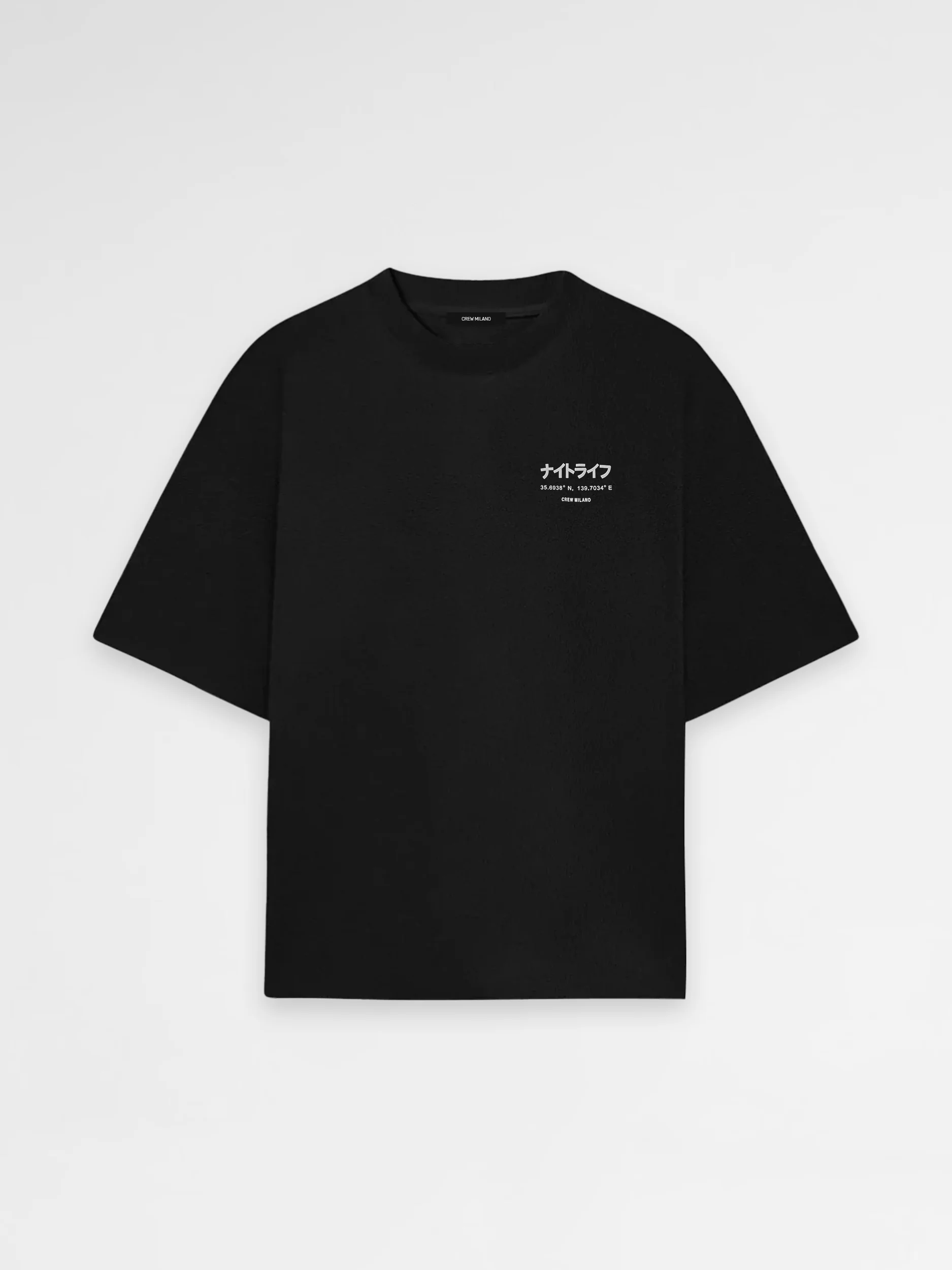 CREW Milano Oversized T-Shirt Logo Print - Image 5