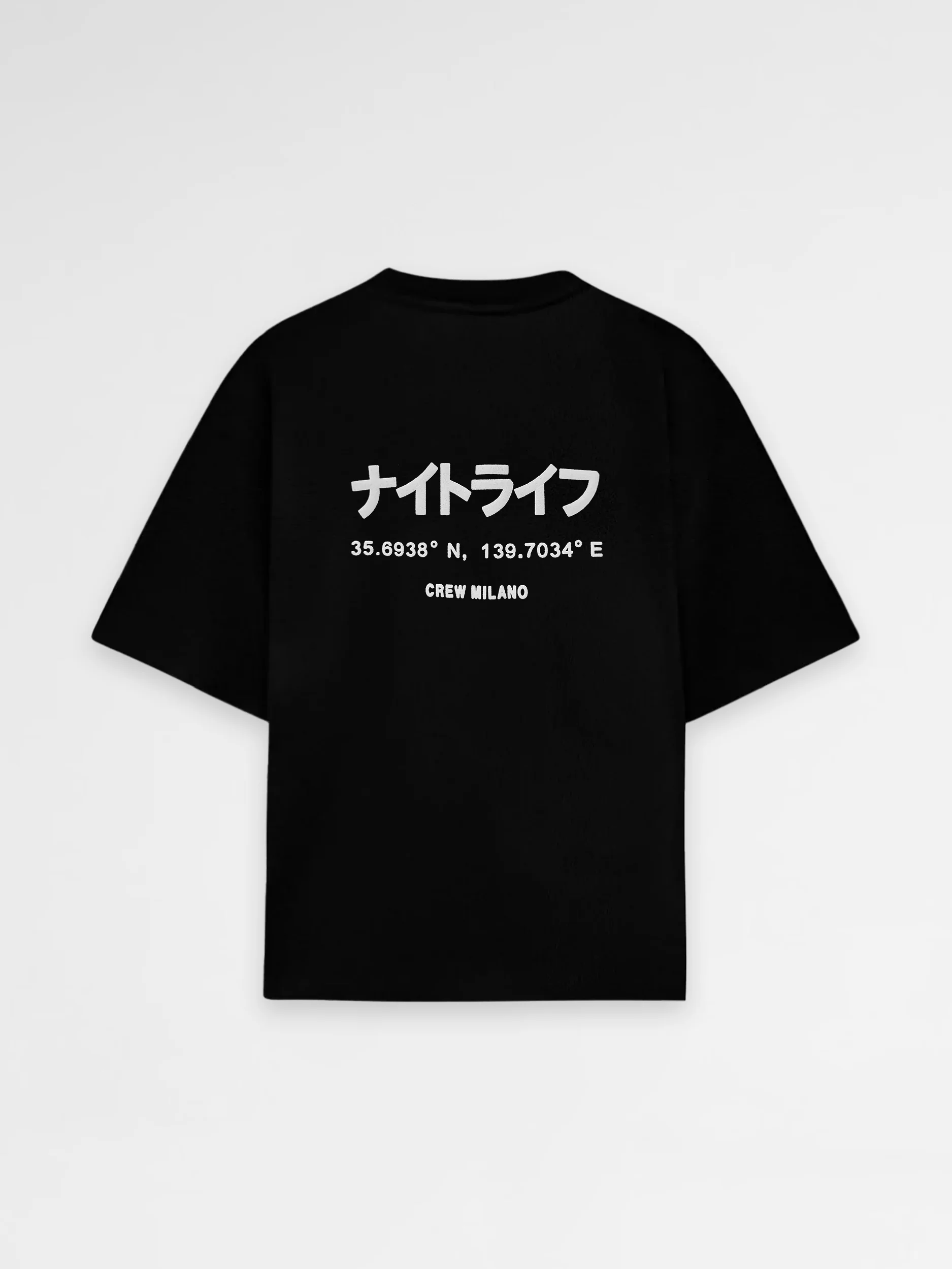 CREW Milano Oversized T-Shirt Logo Print - Image 6