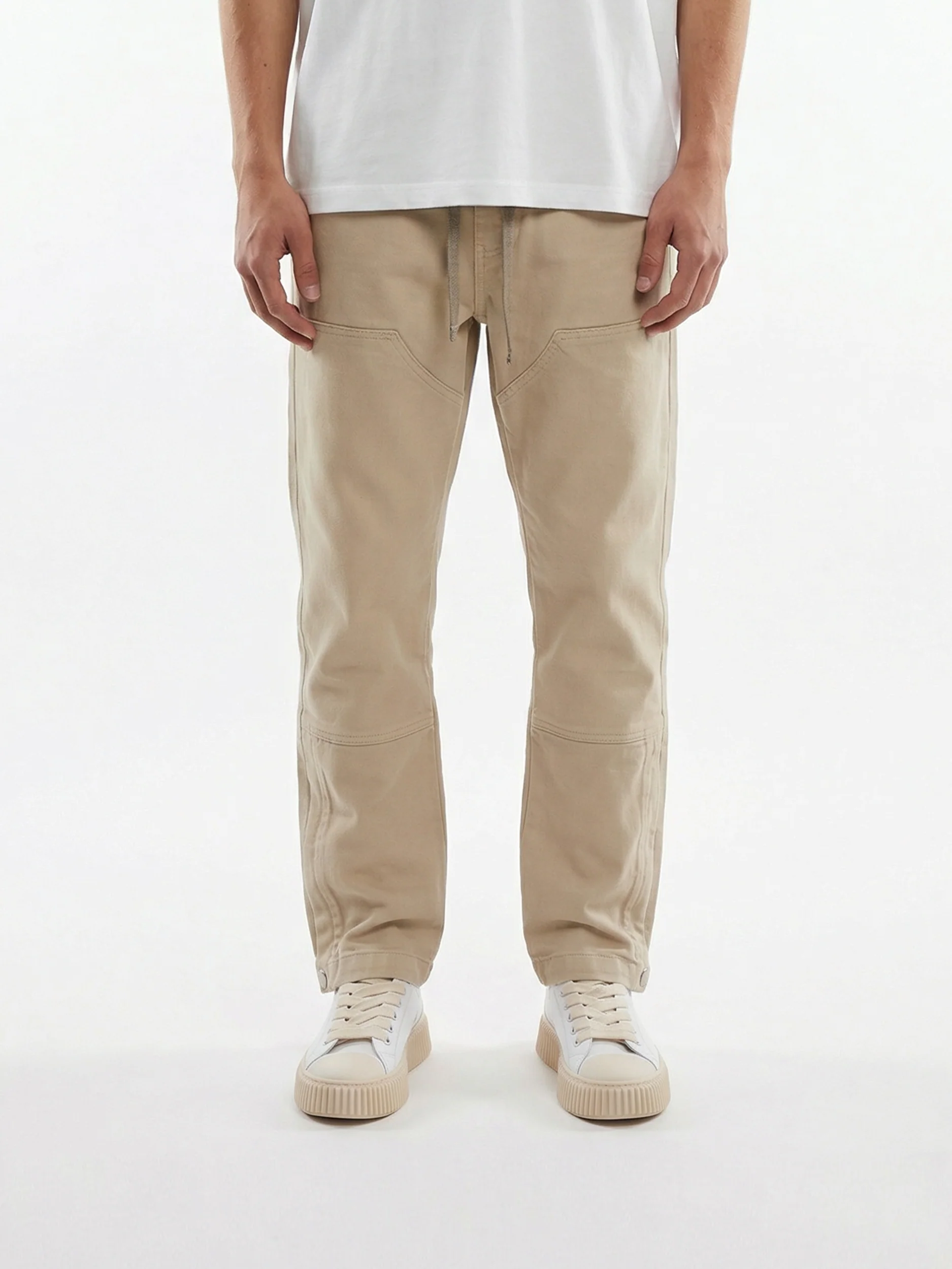 CREW MILANO Pants Jeans Beige