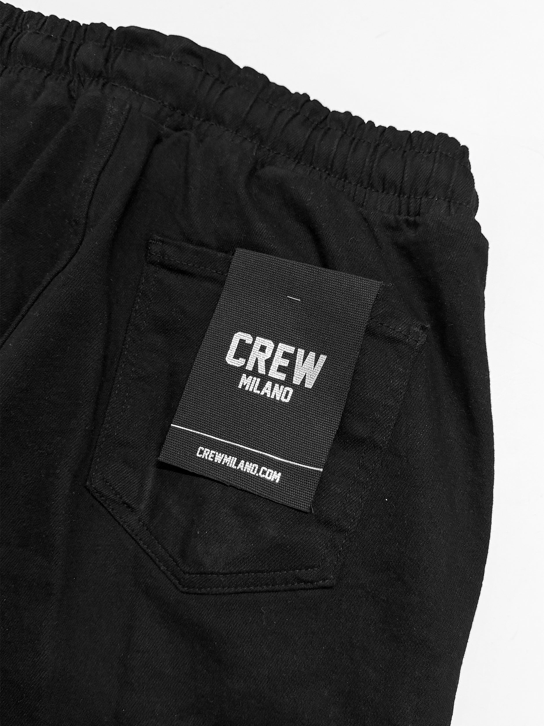 CREW MILANO Pants Jeans Black - Image 6