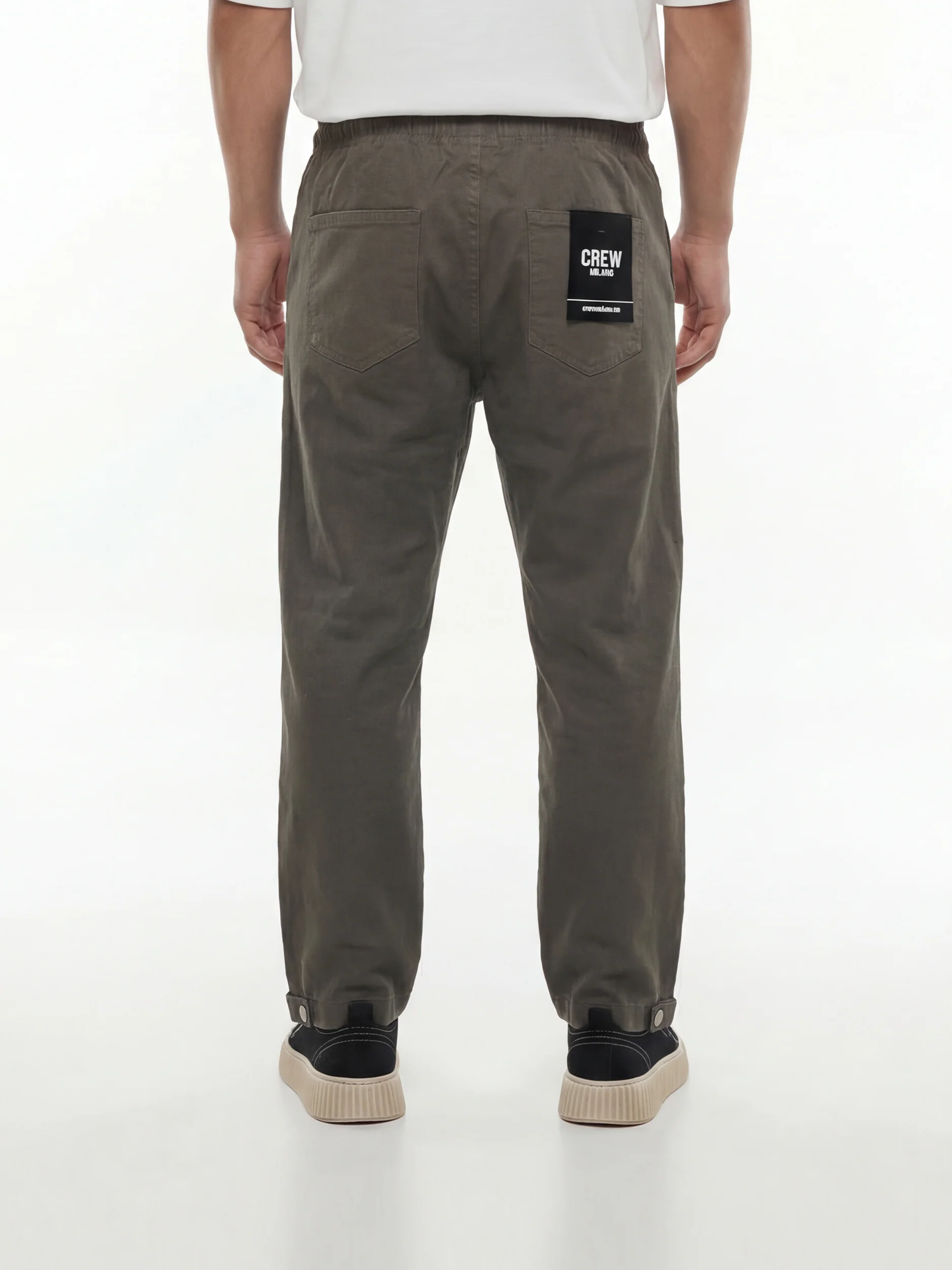 CREW MILANO Pants Jeans D.Khaki - Image 2