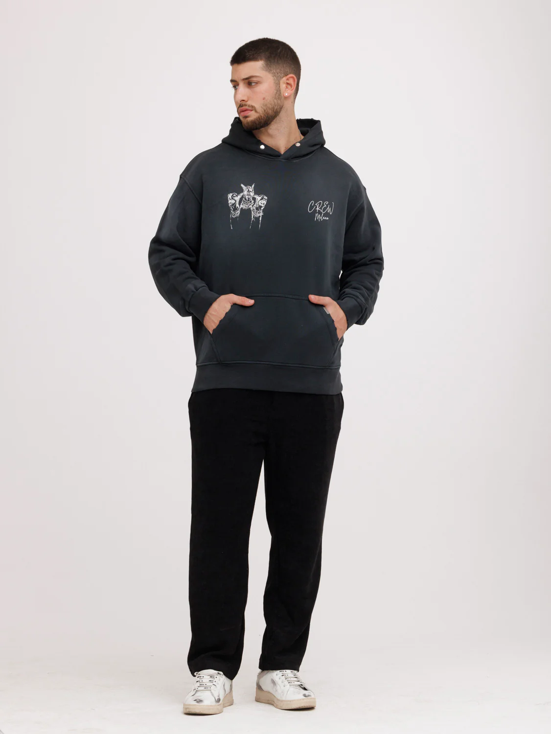 CREW MILANO Relax Dogs Hoodie - Image 3