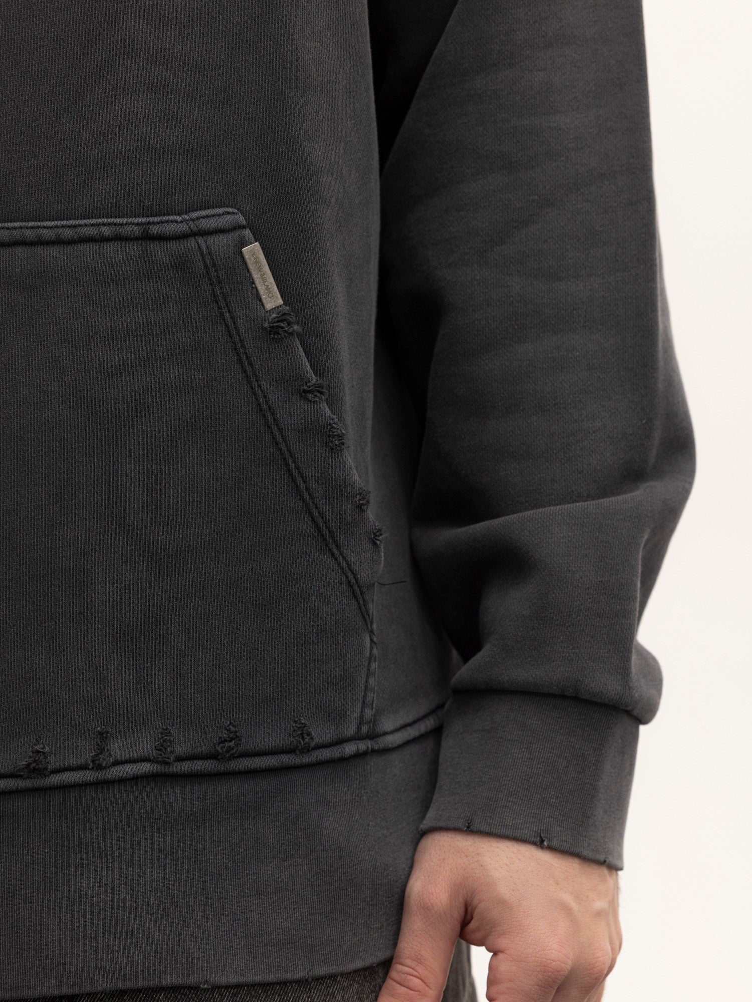 CREW MILANO Relax Logo Hoodie - Image 4
