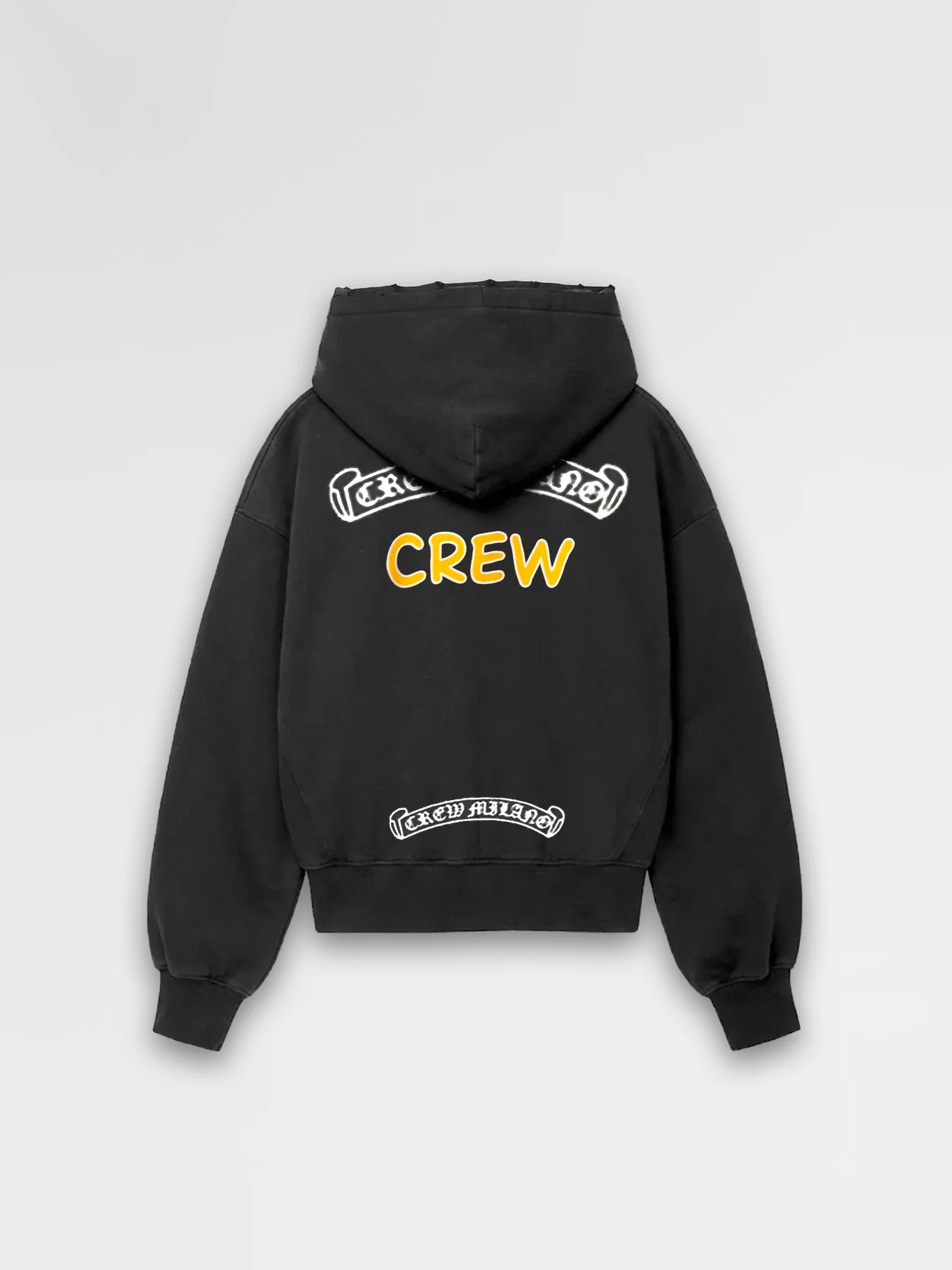 CREW MILANO Relax Logo Hoodie - Image 6