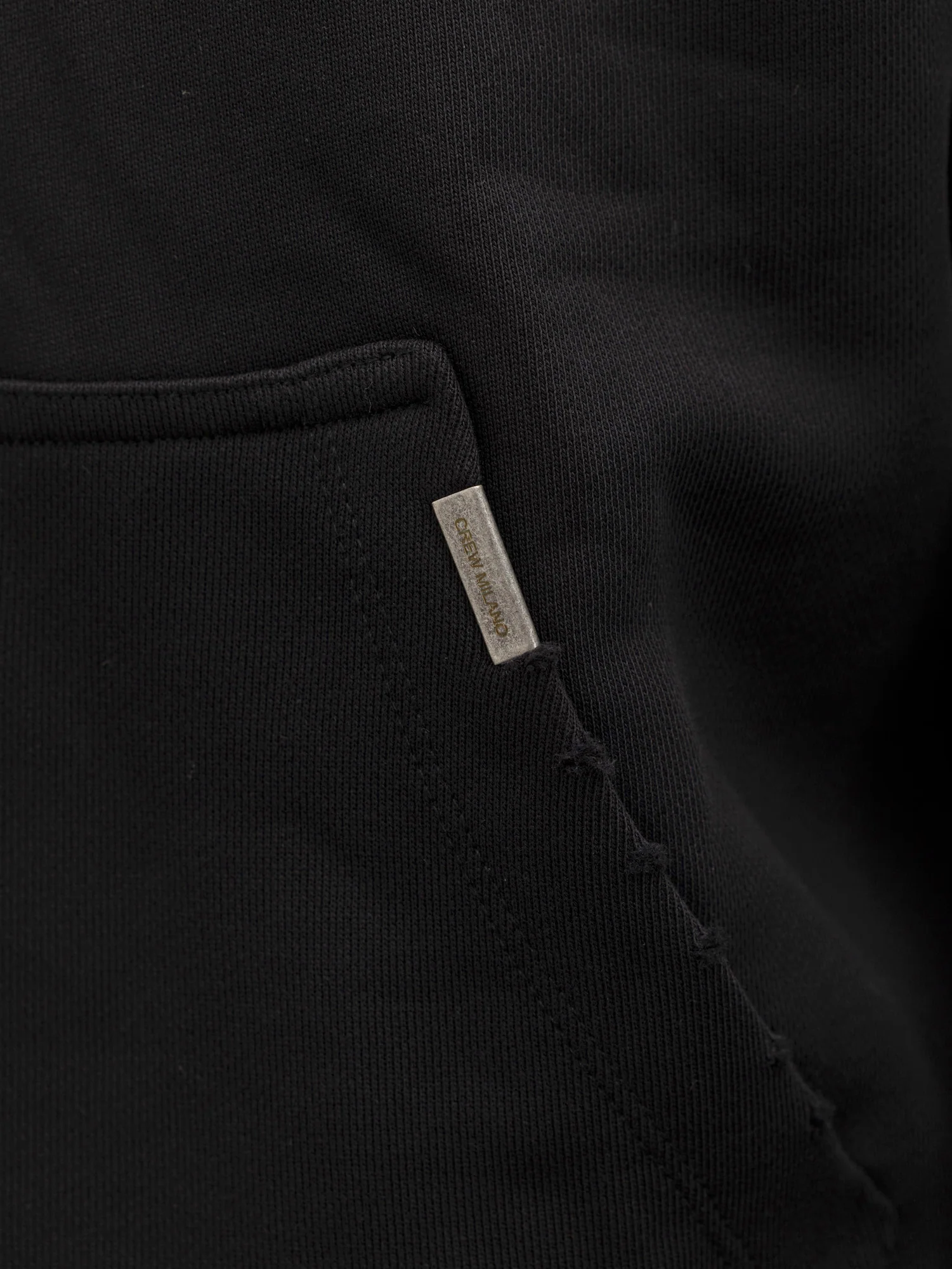 CREW MILANO Relax Logo Hoodie - Image 3