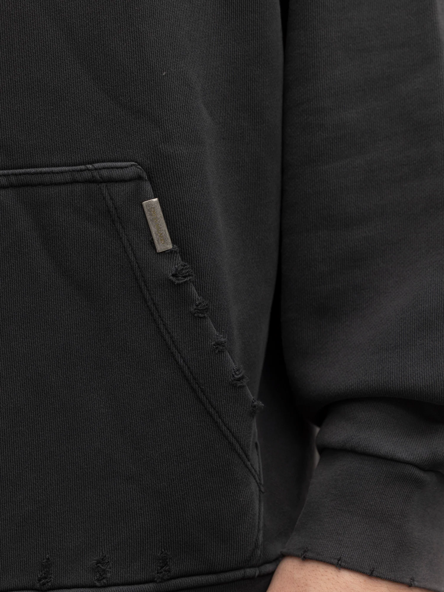 CREW MILANO Relax Logo Hoodie - Image 4