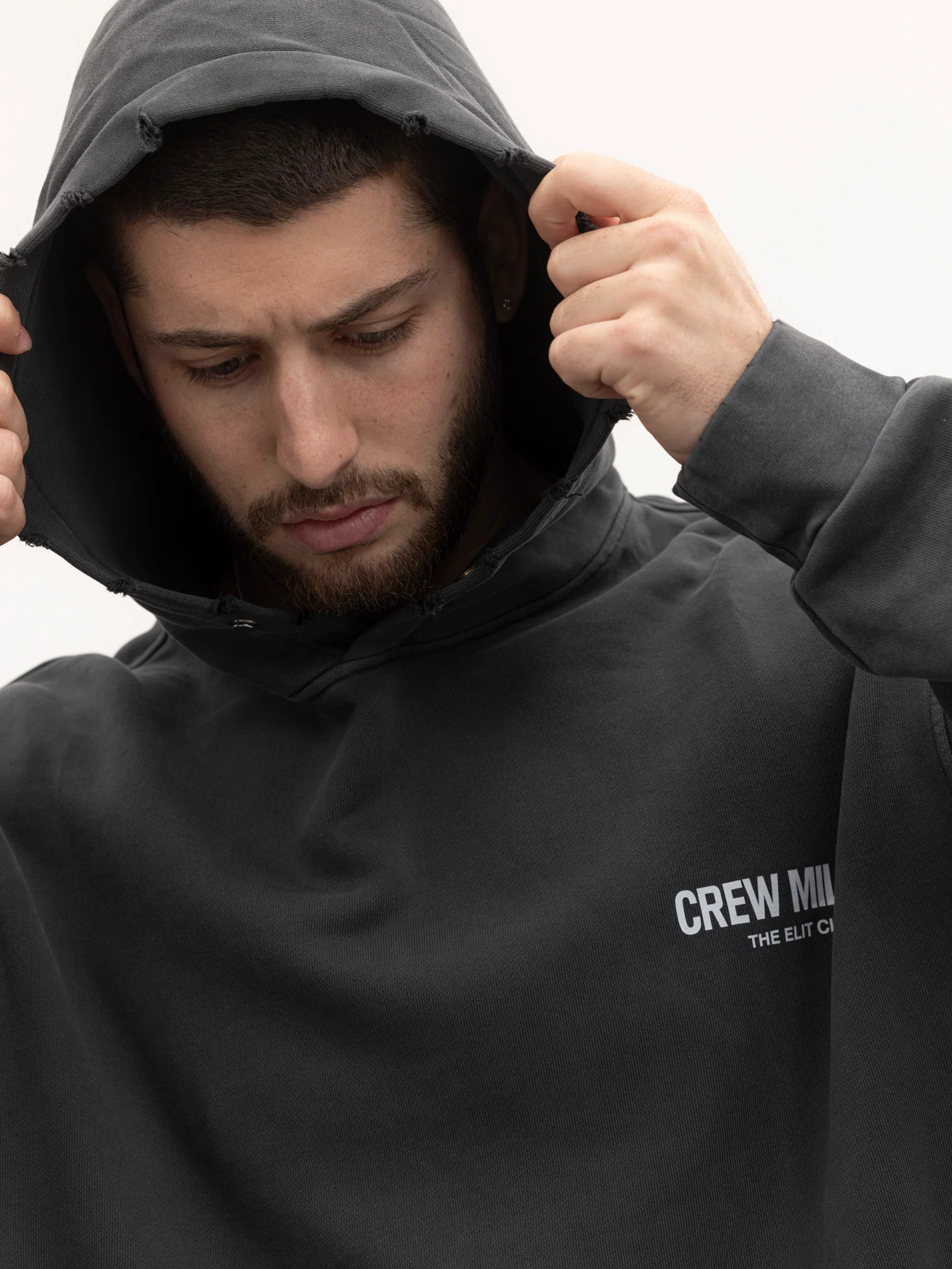 CREW MILANO Relax Logo Hoodie - Image 5
