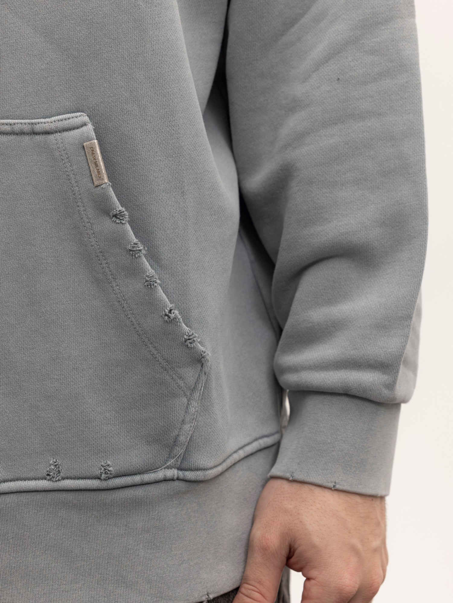 CREW MILANO Relax Logo Hoodie - Image 4