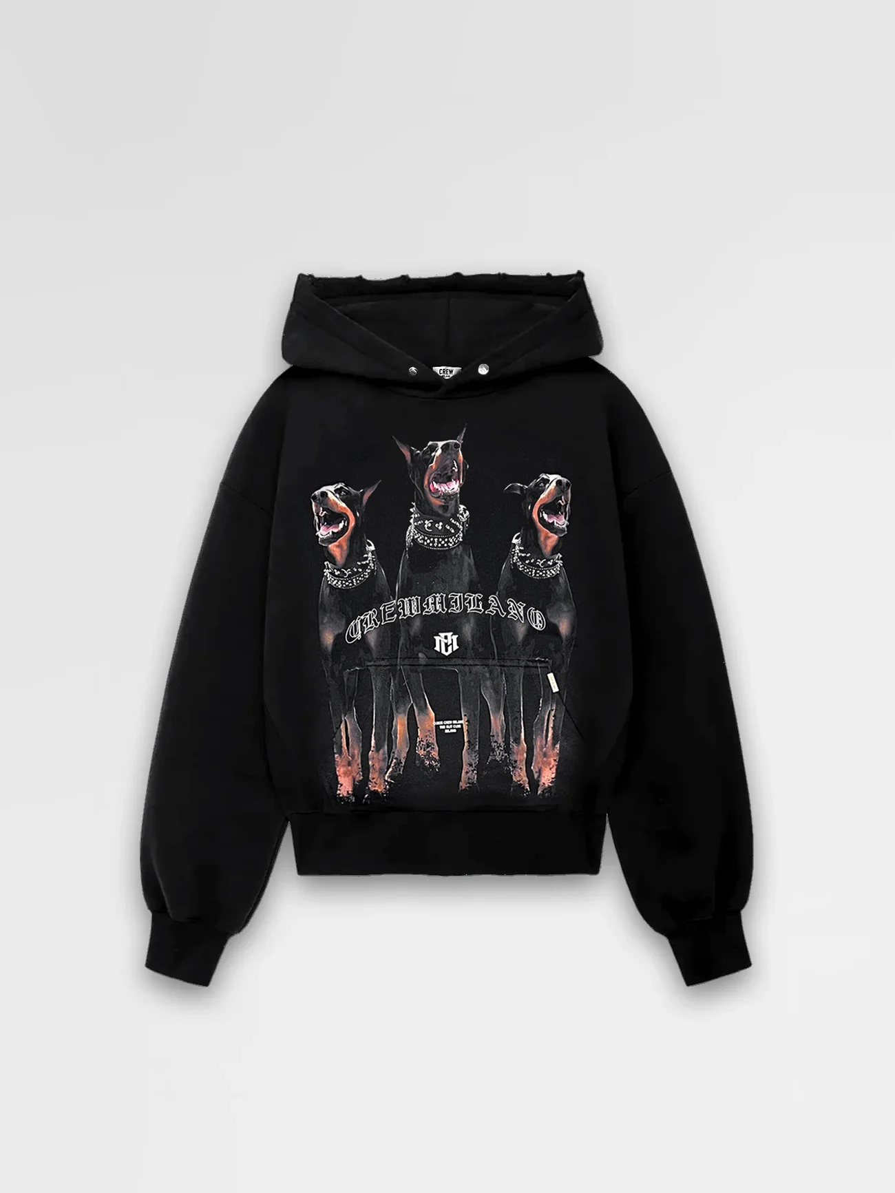 CREW MILANO Relax Logo Hoodie