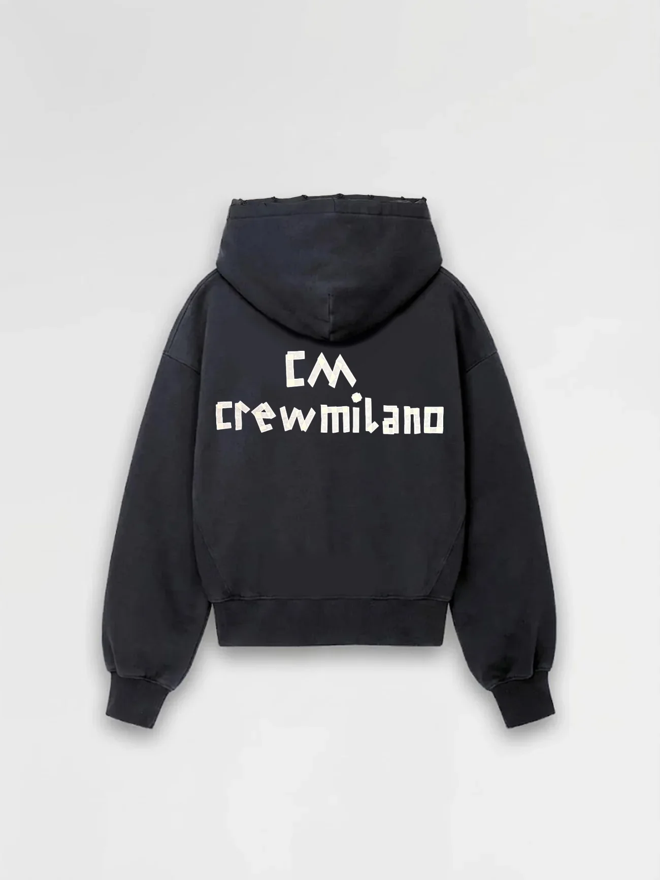 CREW MILANO Relax Logo Hoodie - Image 2