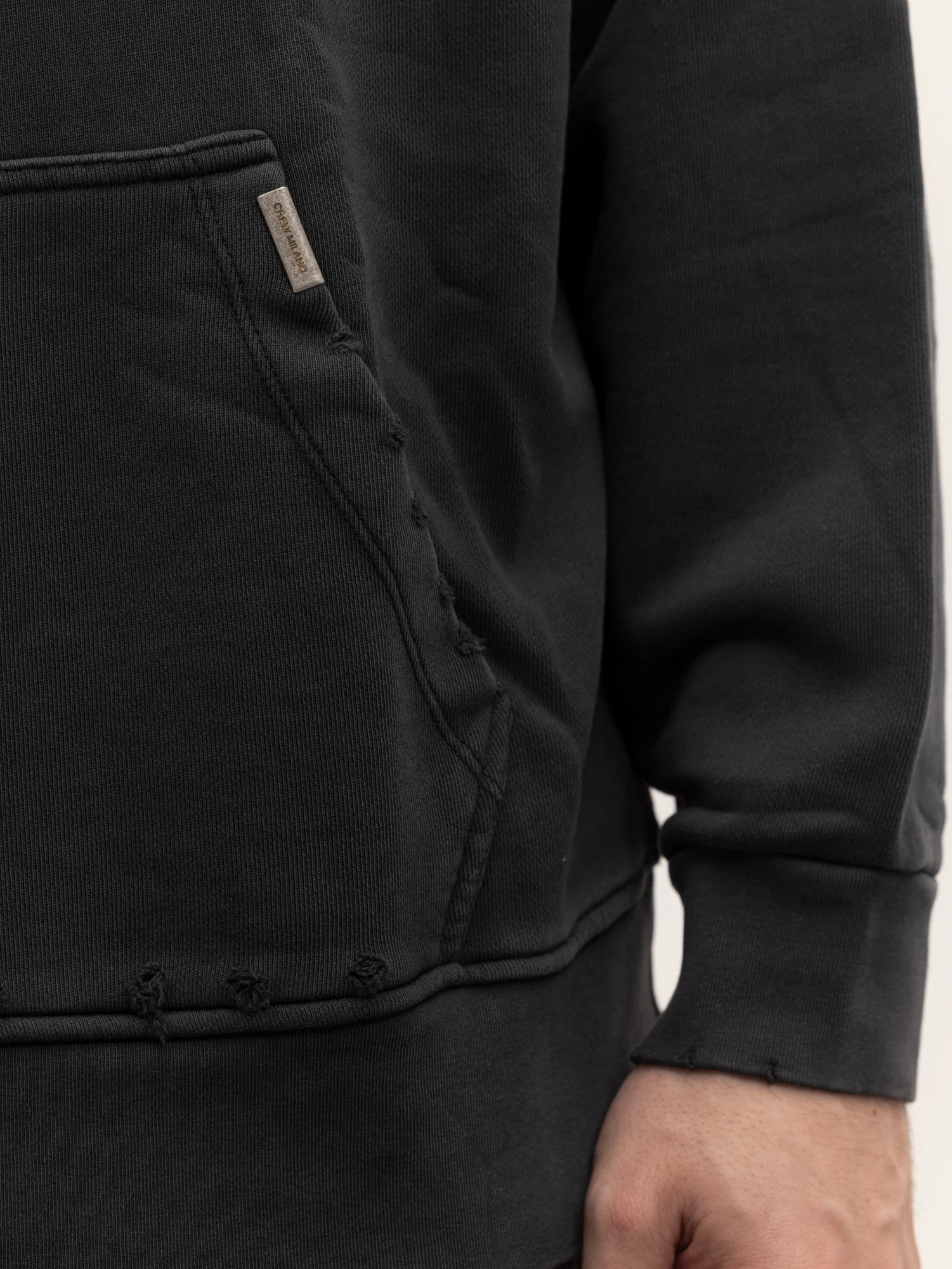 CREW MILANO Relax Logo Hoodie - Image 3