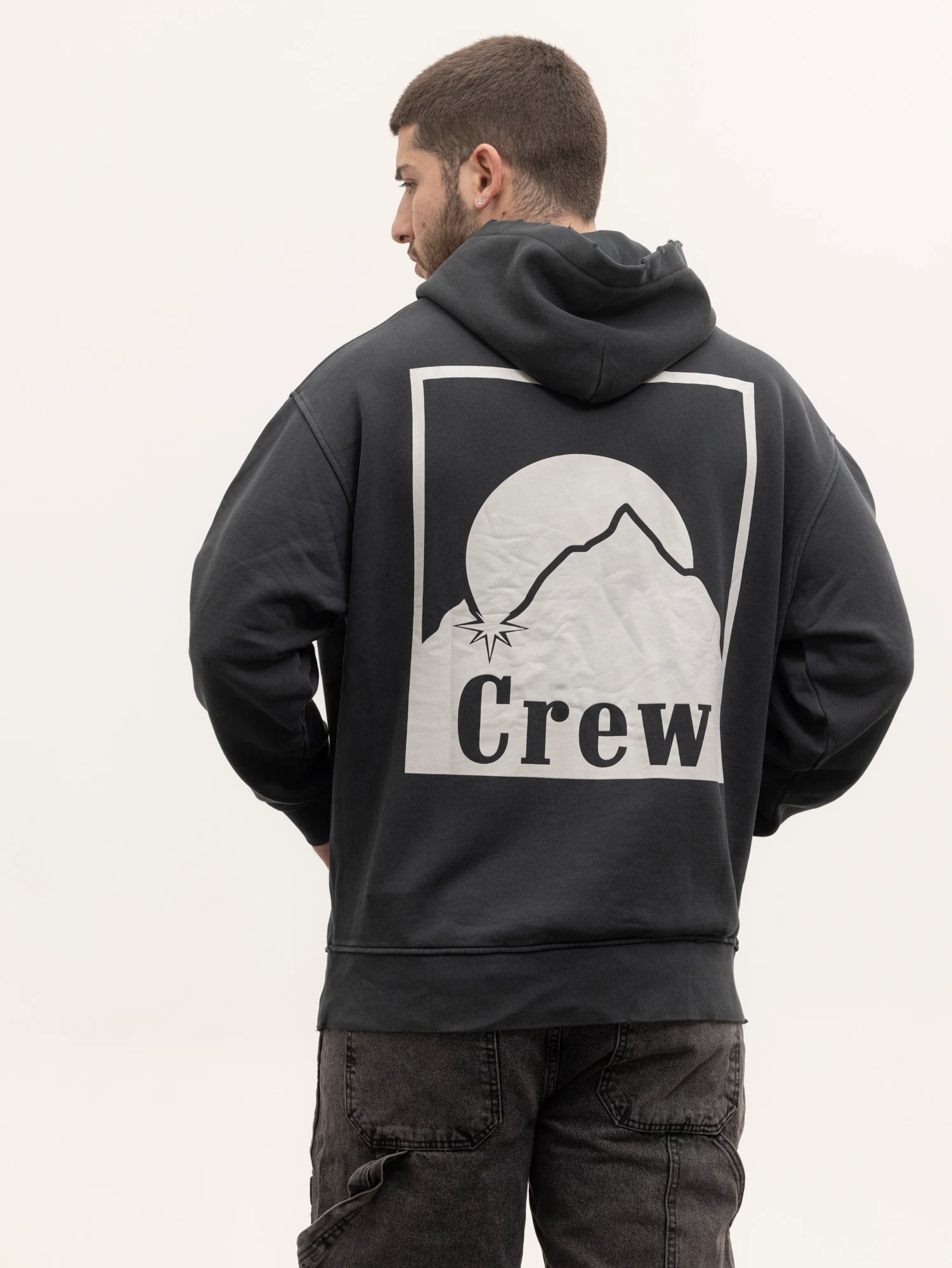 CREW MILANO Relax Logo Hoodie - Image 2