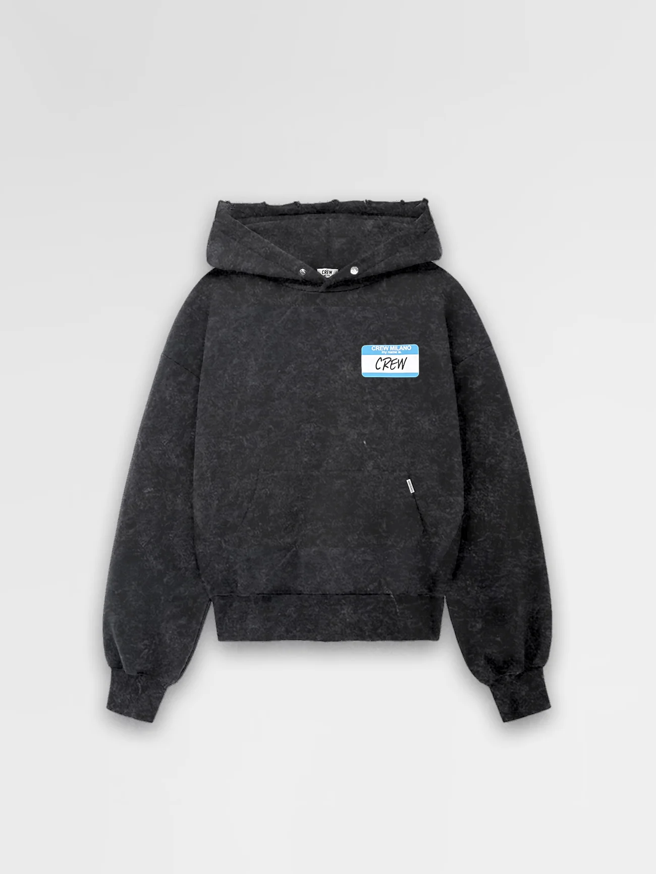 CREW MILANO Relax Logo Hoodie - Image 6