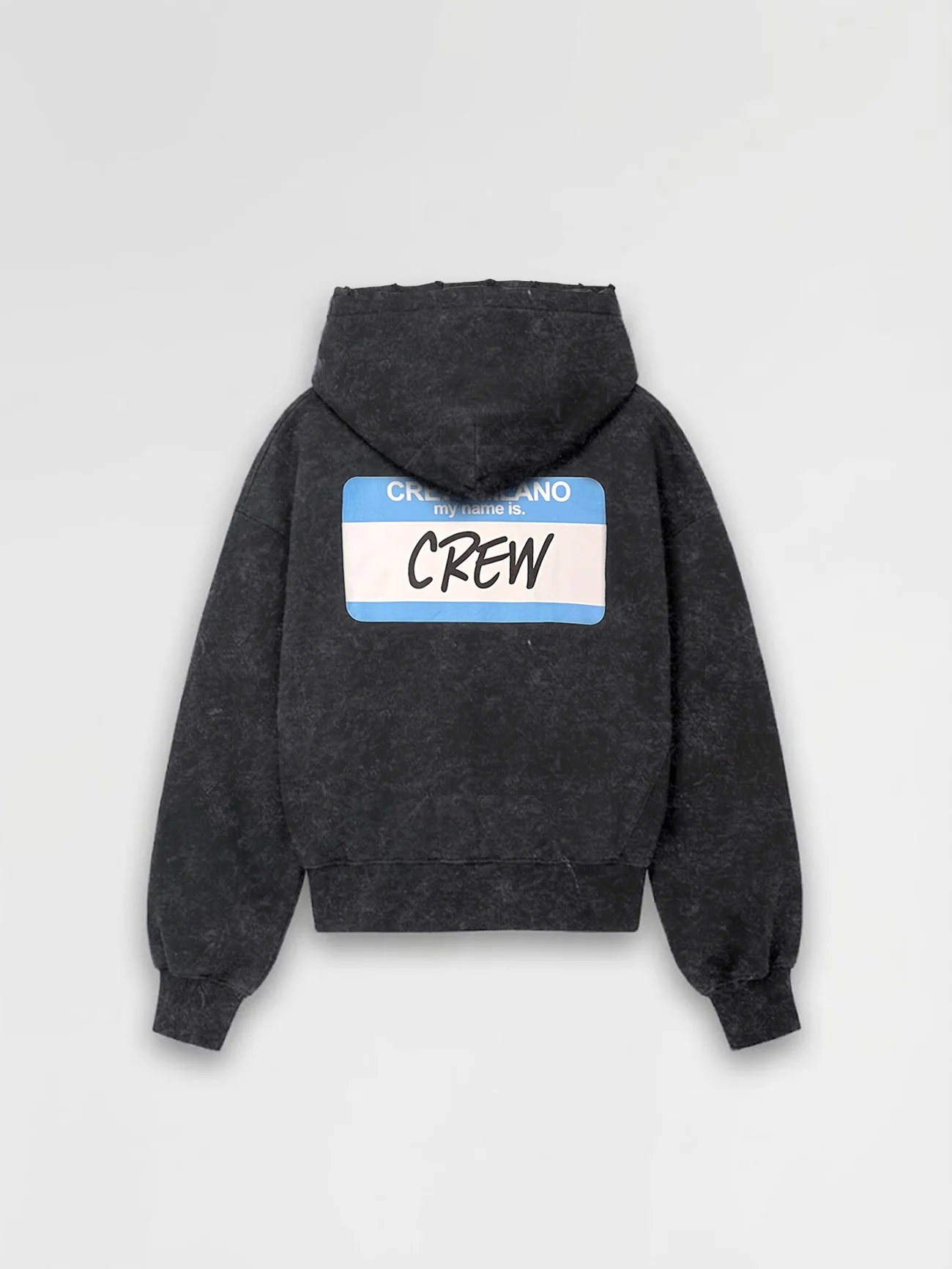CREW MILANO Relax Logo Hoodie - Image 7