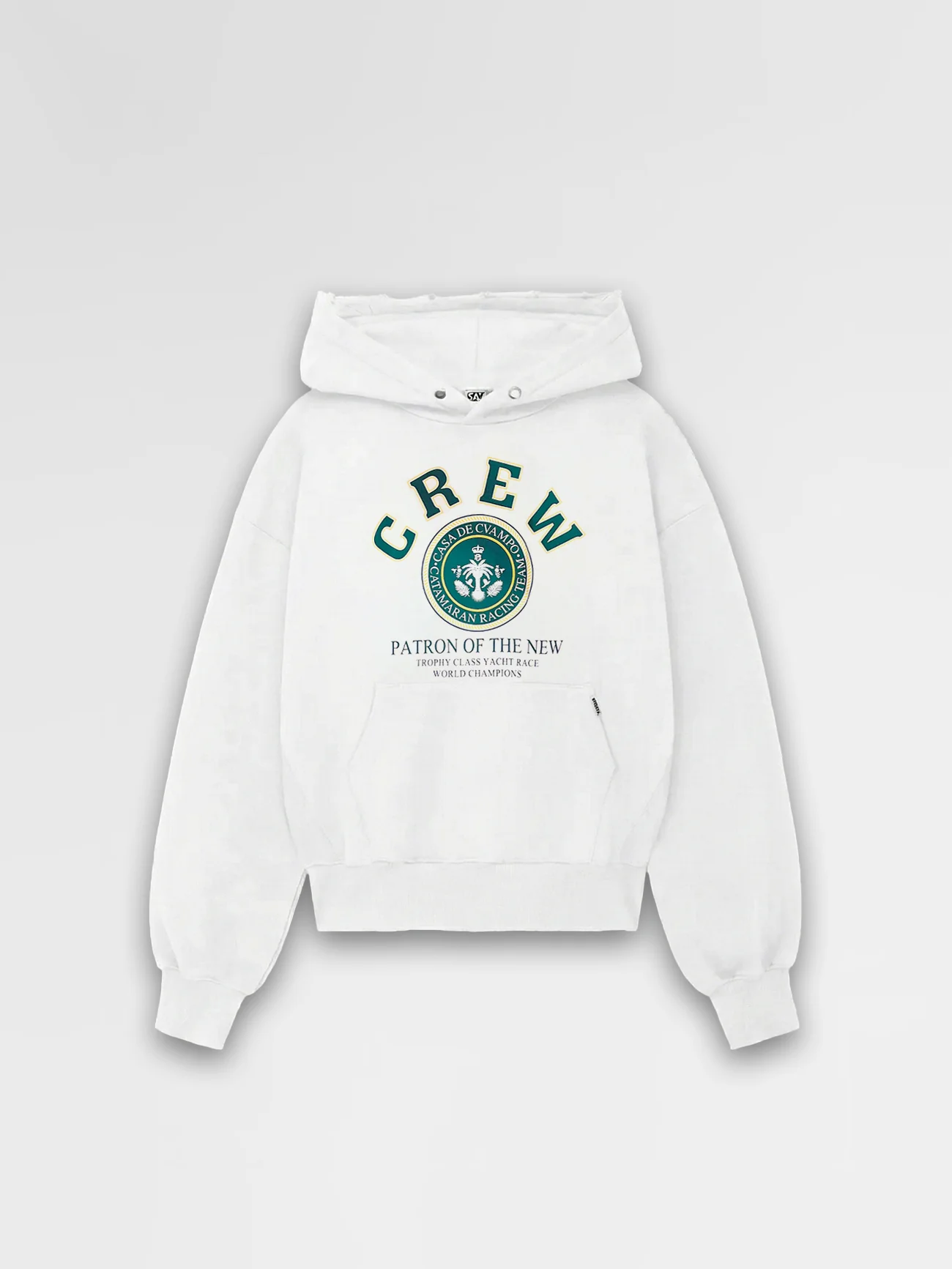 CREW MILANO Relax Logo Hoodie - Image 4