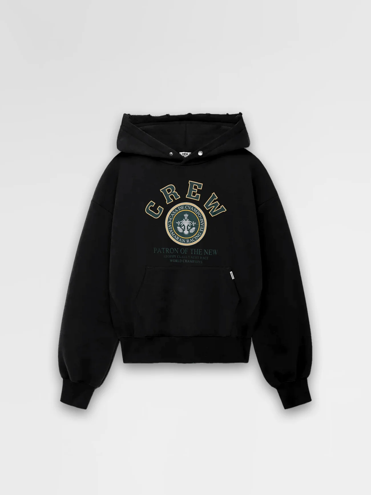 CREW MILANO Relax Logo Hoodie - Image 4
