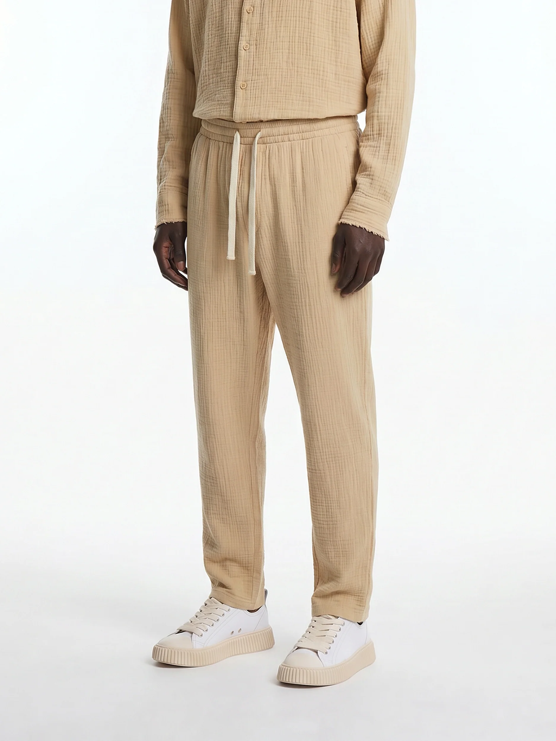 CREW Milano "Rhodes" Tetra Set Shirt/Pants Camel - Image 2