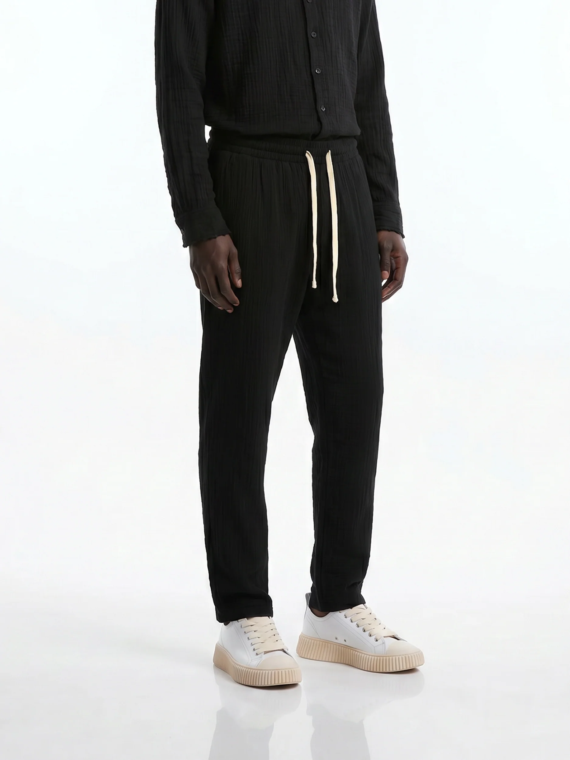 CREW Milano "Rhodes" Tetra Set Shirt/Pants Black - Image 2