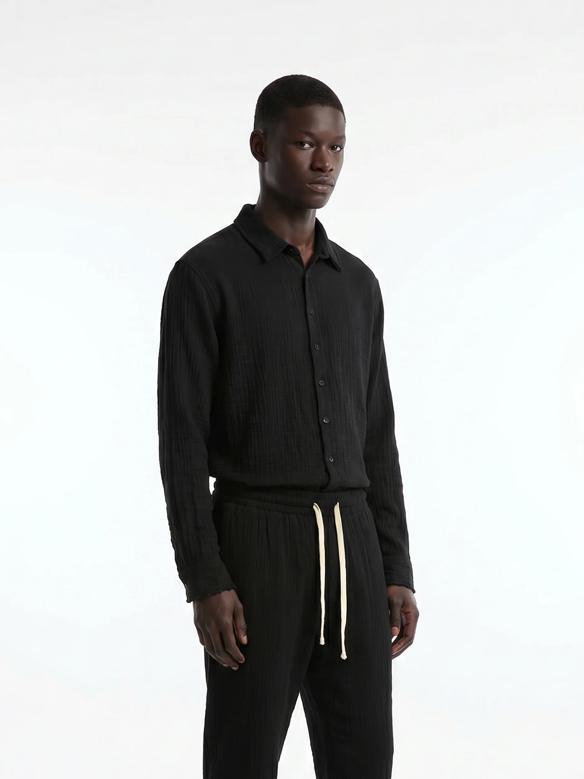 CREW Milano "Rhodes" Tetra Set Shirt/Pants Black - Image 3