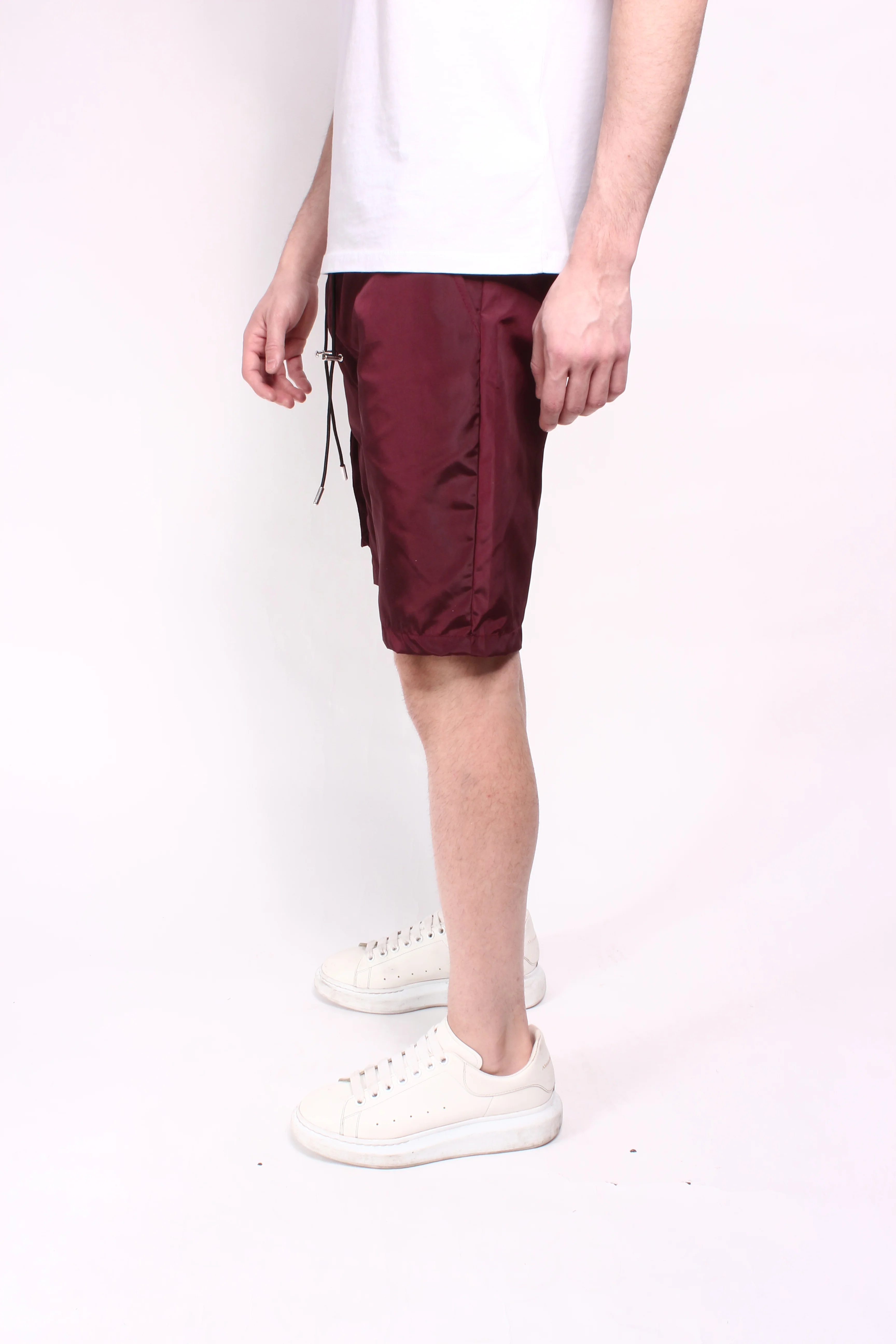 CREW Short Premium Cargo Pants Red Bordo - Image 5