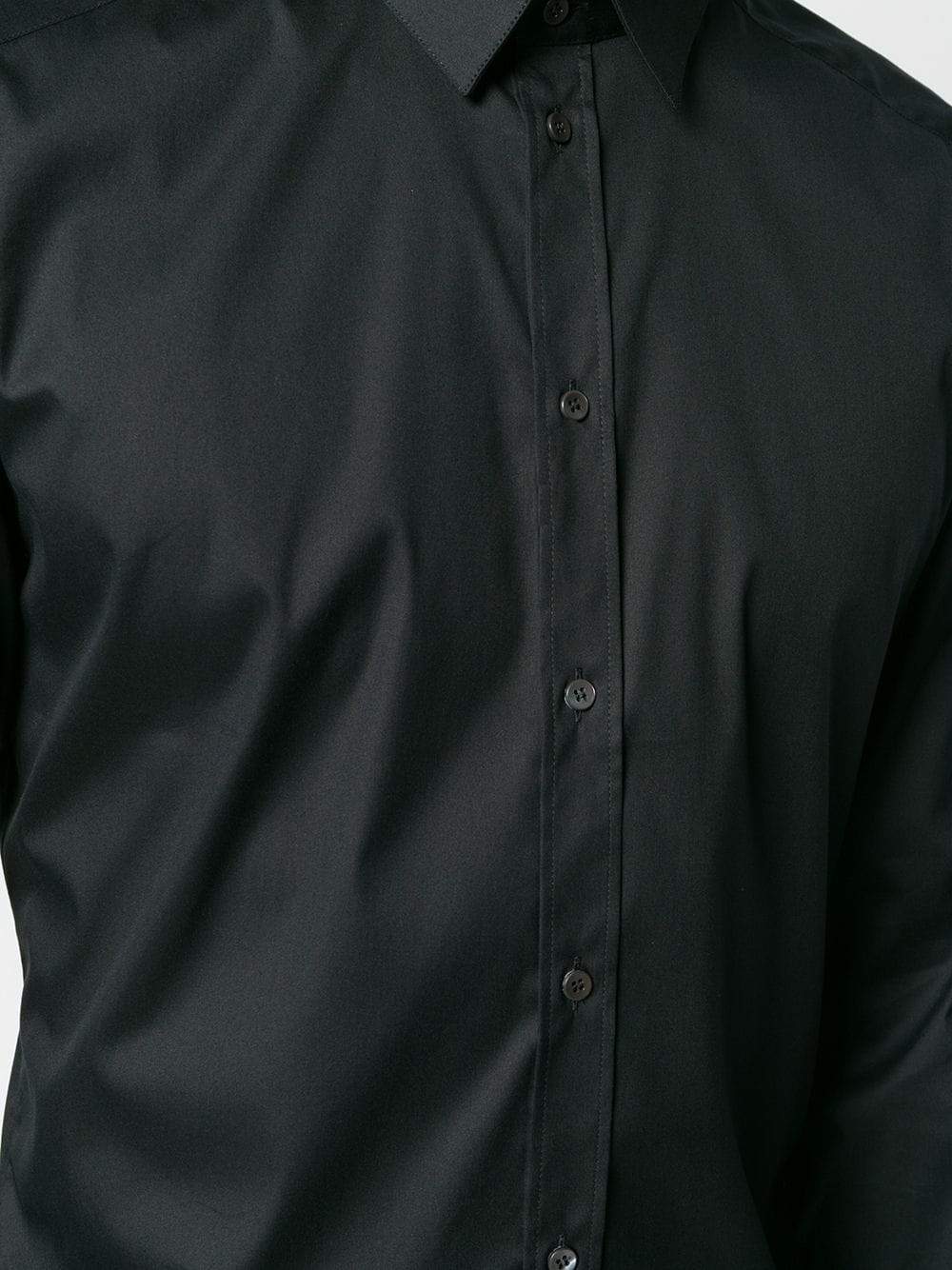 Dolce & Gabbana classic black tailored shirt - Image 4
