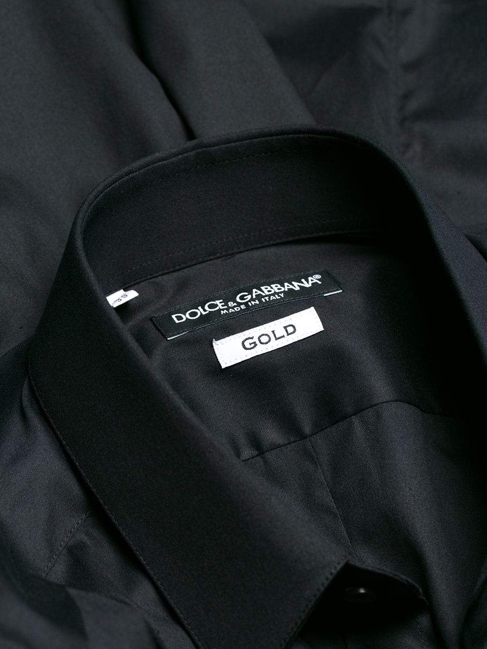 Dolce & Gabbana classic black tailored shirt - Image 5