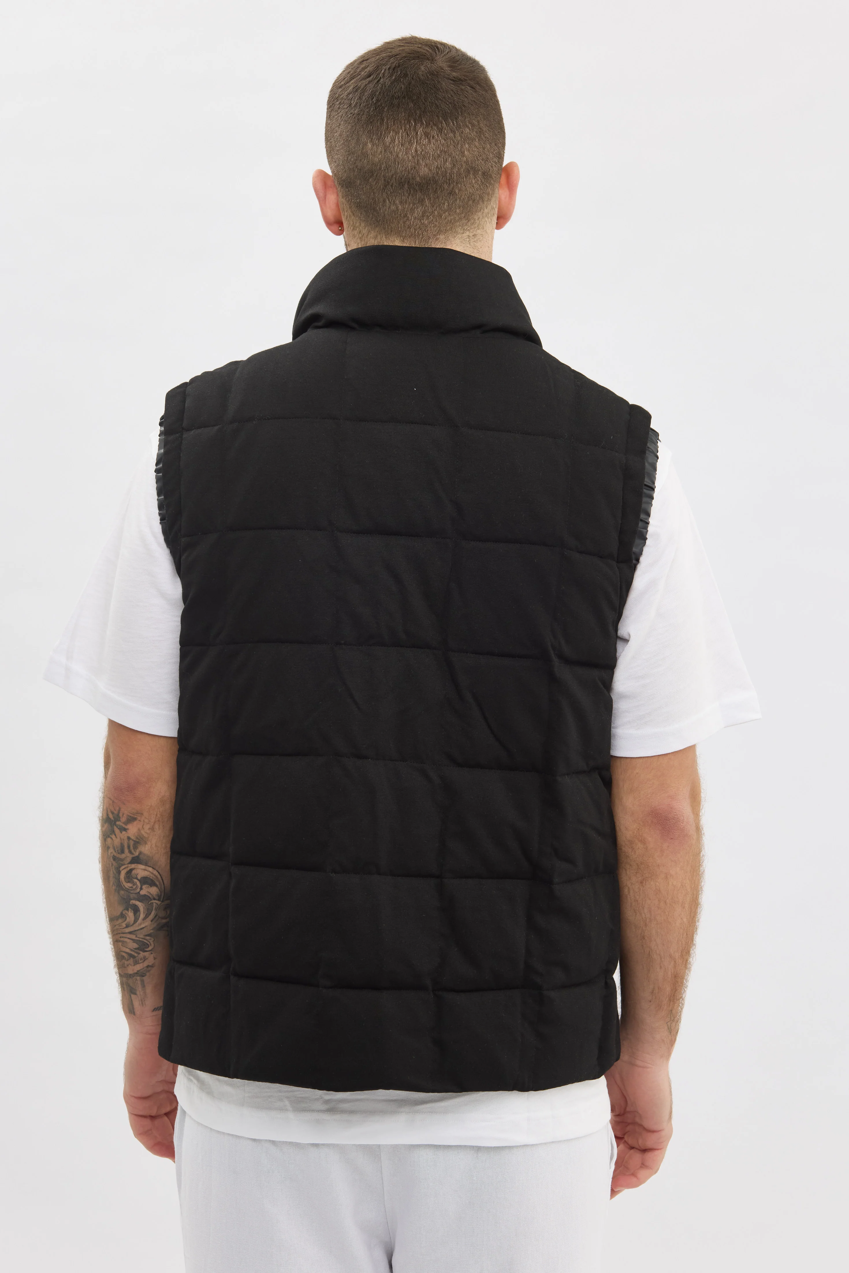 Dolce & Gabbana Black Padded Vest - Image 7