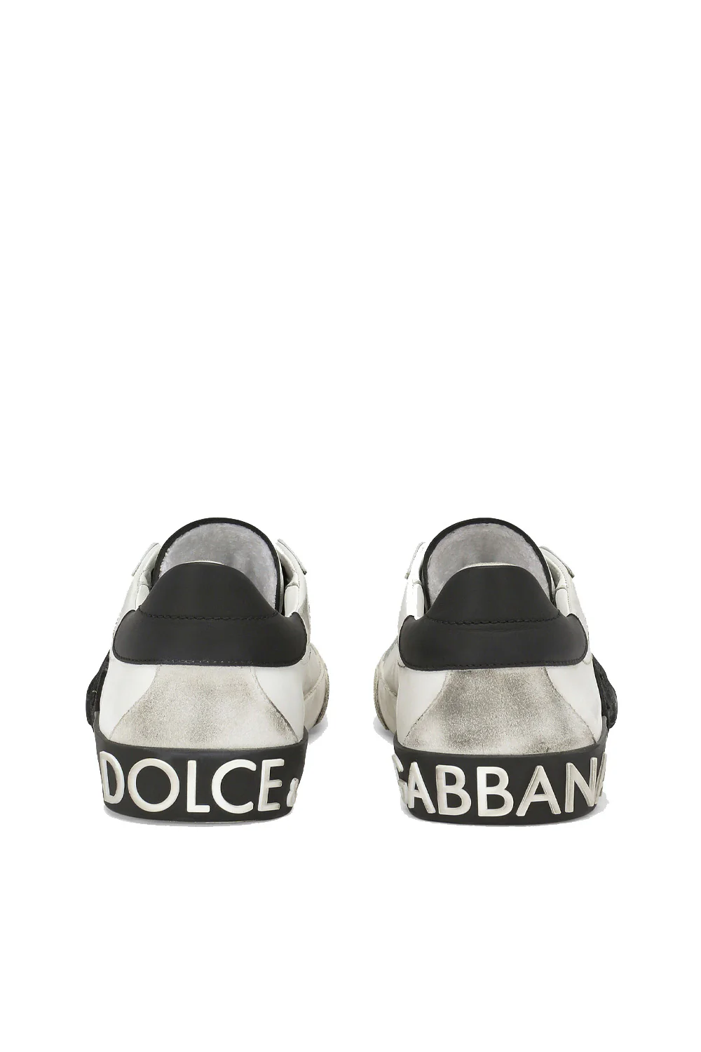 Dolce & Gabbana Calfskin Portofino Vintage sneakers - Image 3