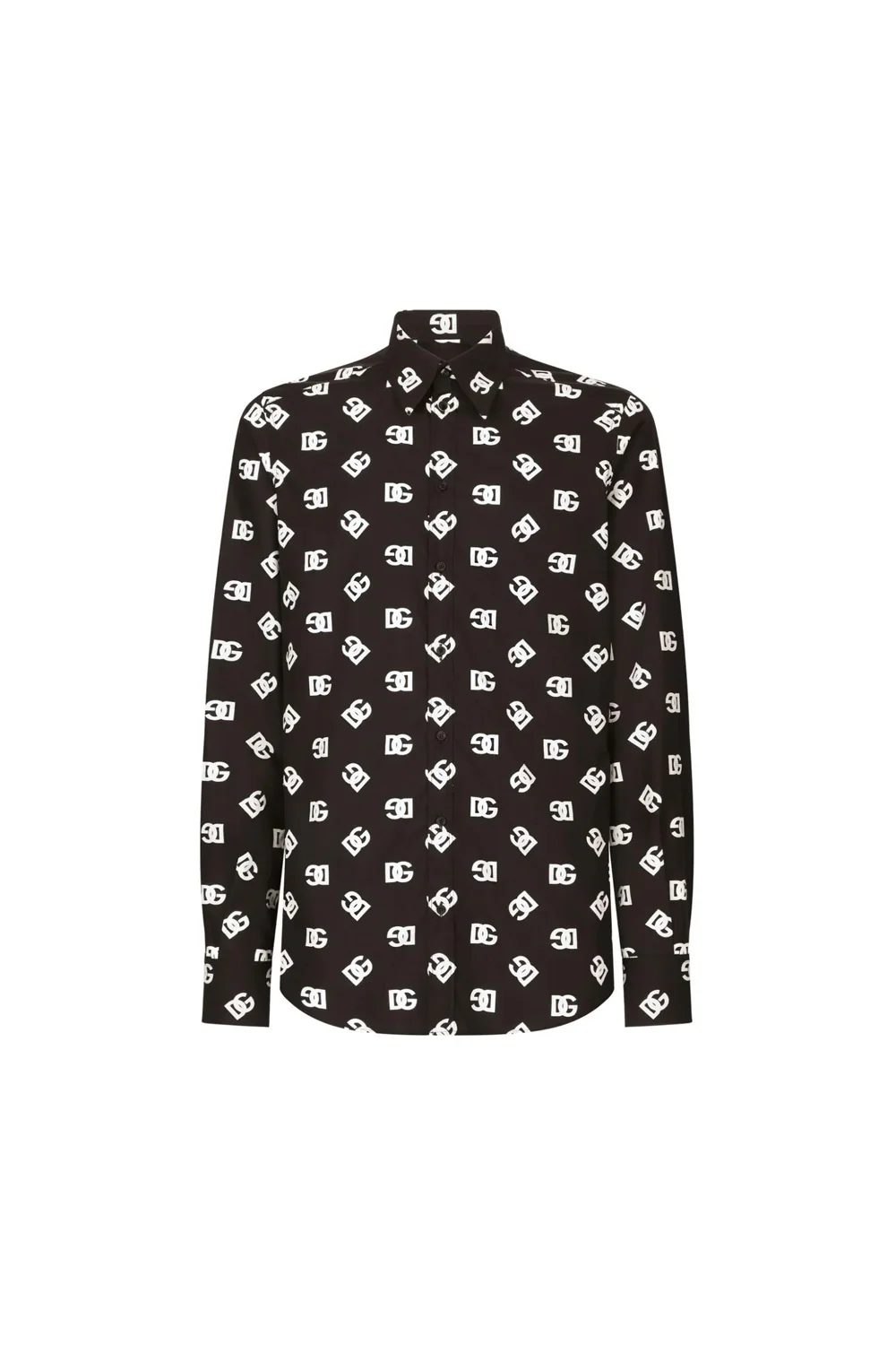 Dolce & Gabbana DG logo-print cotton shirt - Image 2