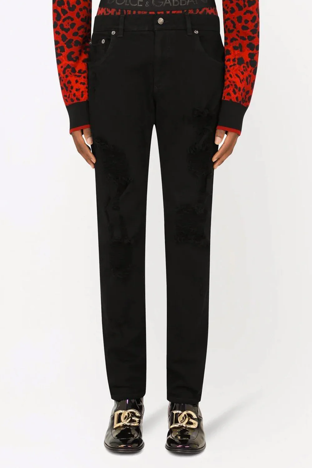Dolce & Gabbana distressed-effect skinny jeans - Image 2