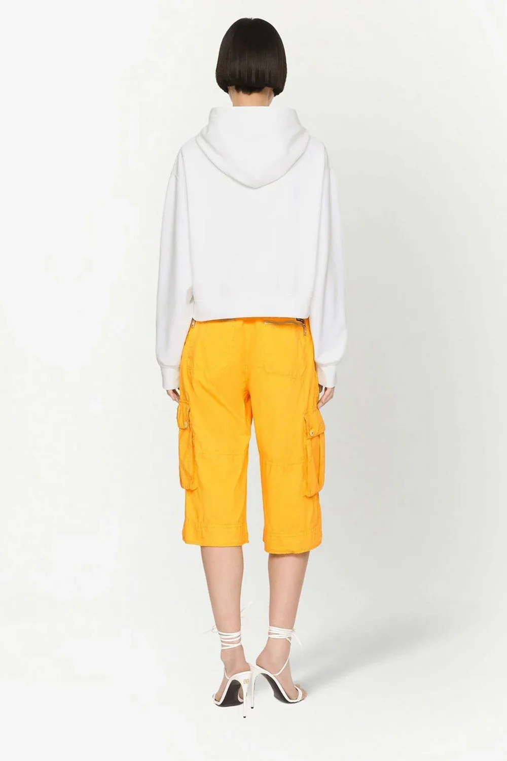 Dolce & Gabbana graphic-print drawstring hoodie - Image 4