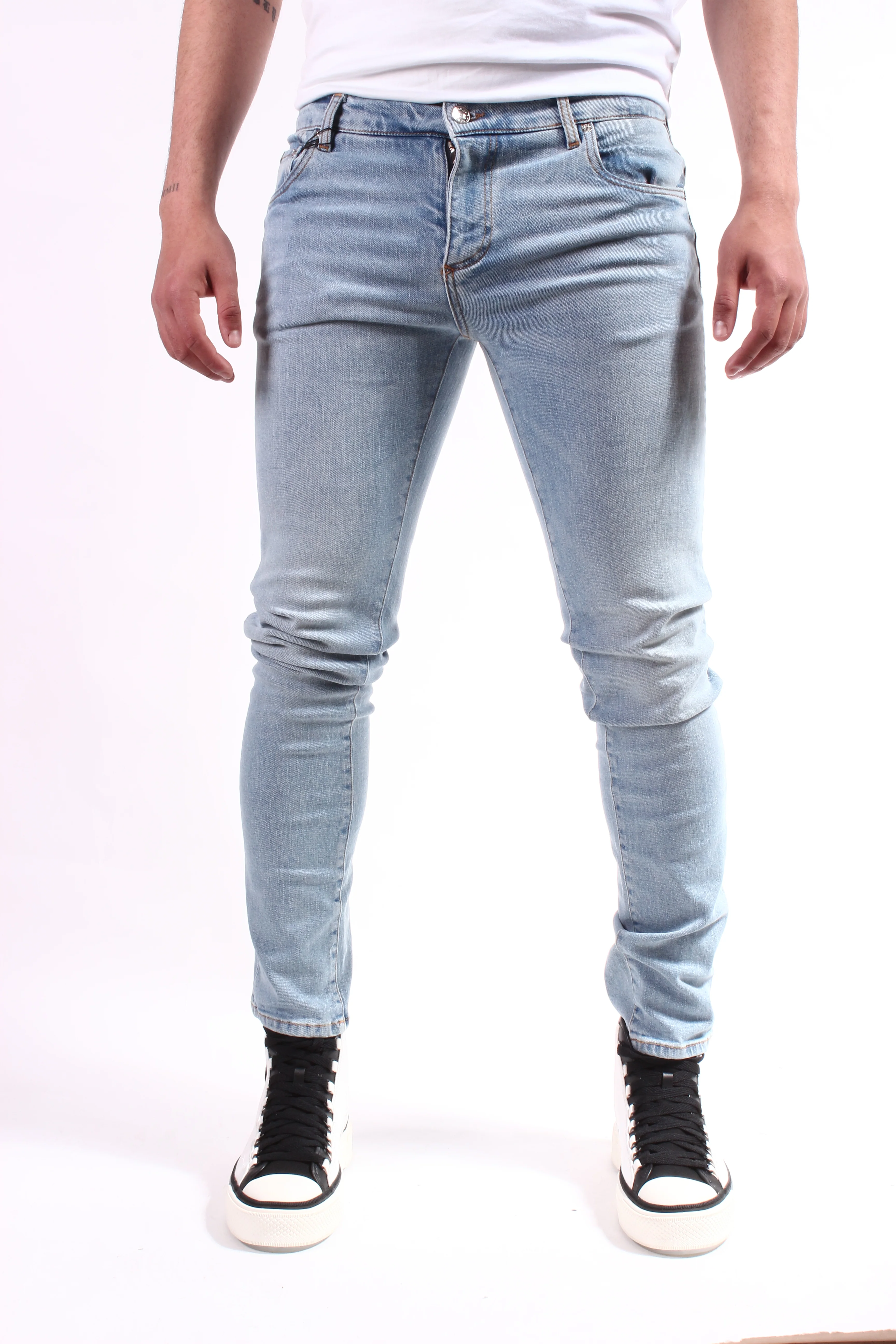 Dolce & Gabbana Light Blue Jeans Skinny - Image 3